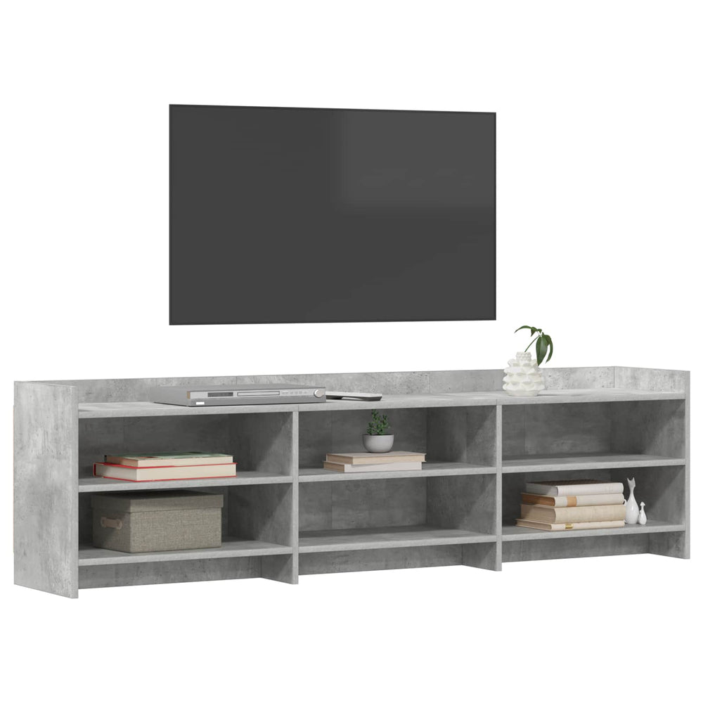 Televizoriaus spintelė 168 x 33 x 47 cm Betono pilka
