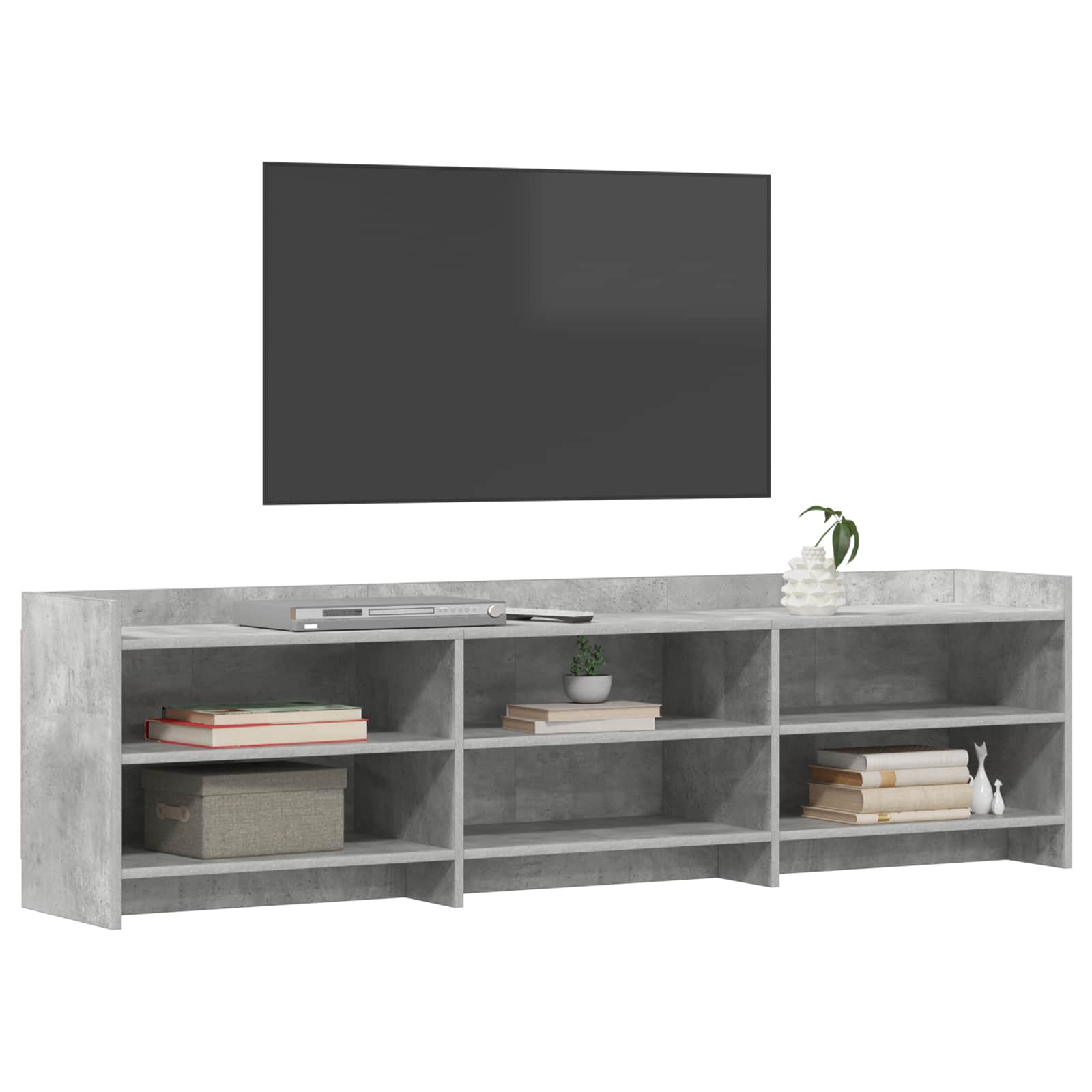 Televizoriaus spintelė 168 x 33 x 47 cm Betono pilka