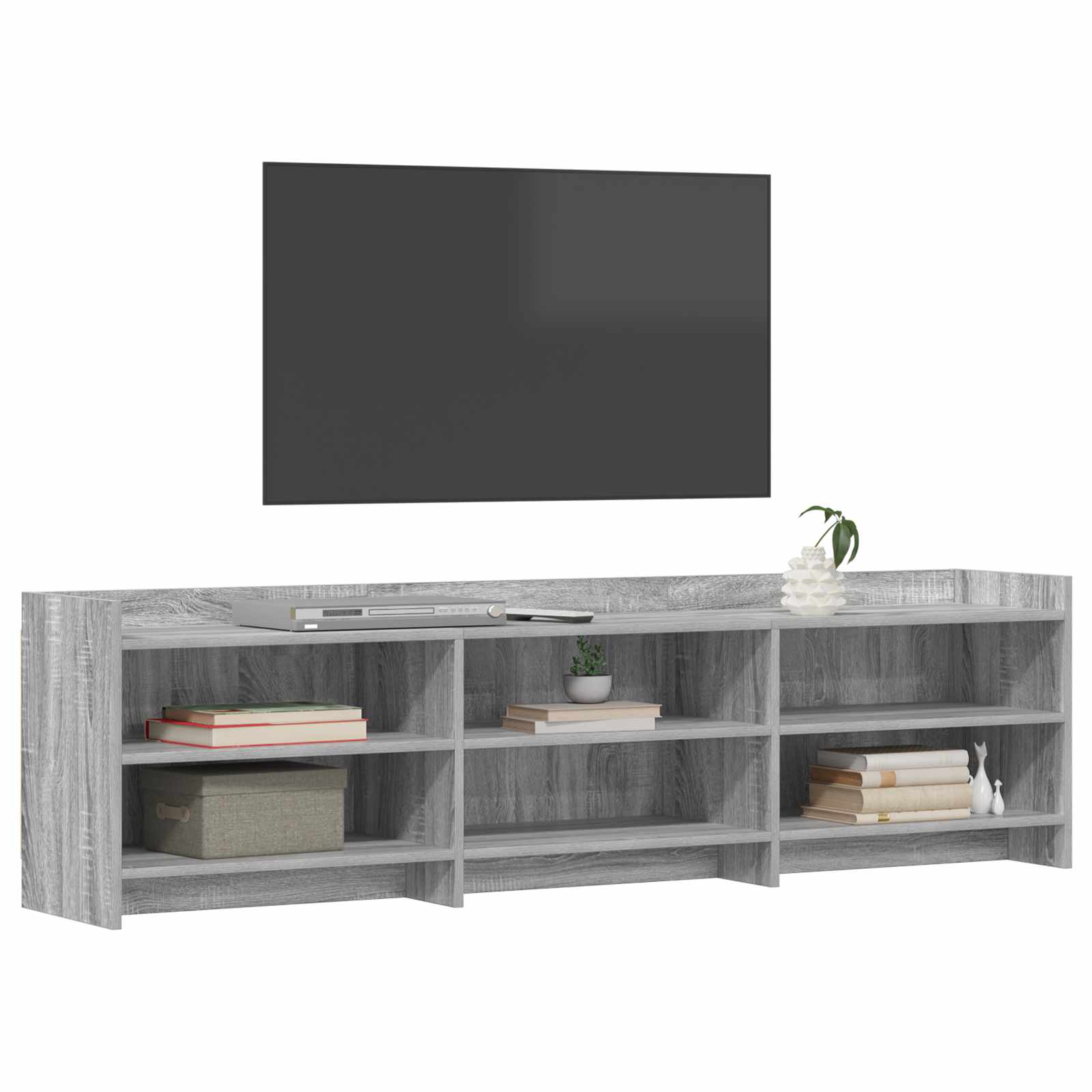 Televizoriaus spintelė 168 x 33 x 47 cm Pilka Sonoma