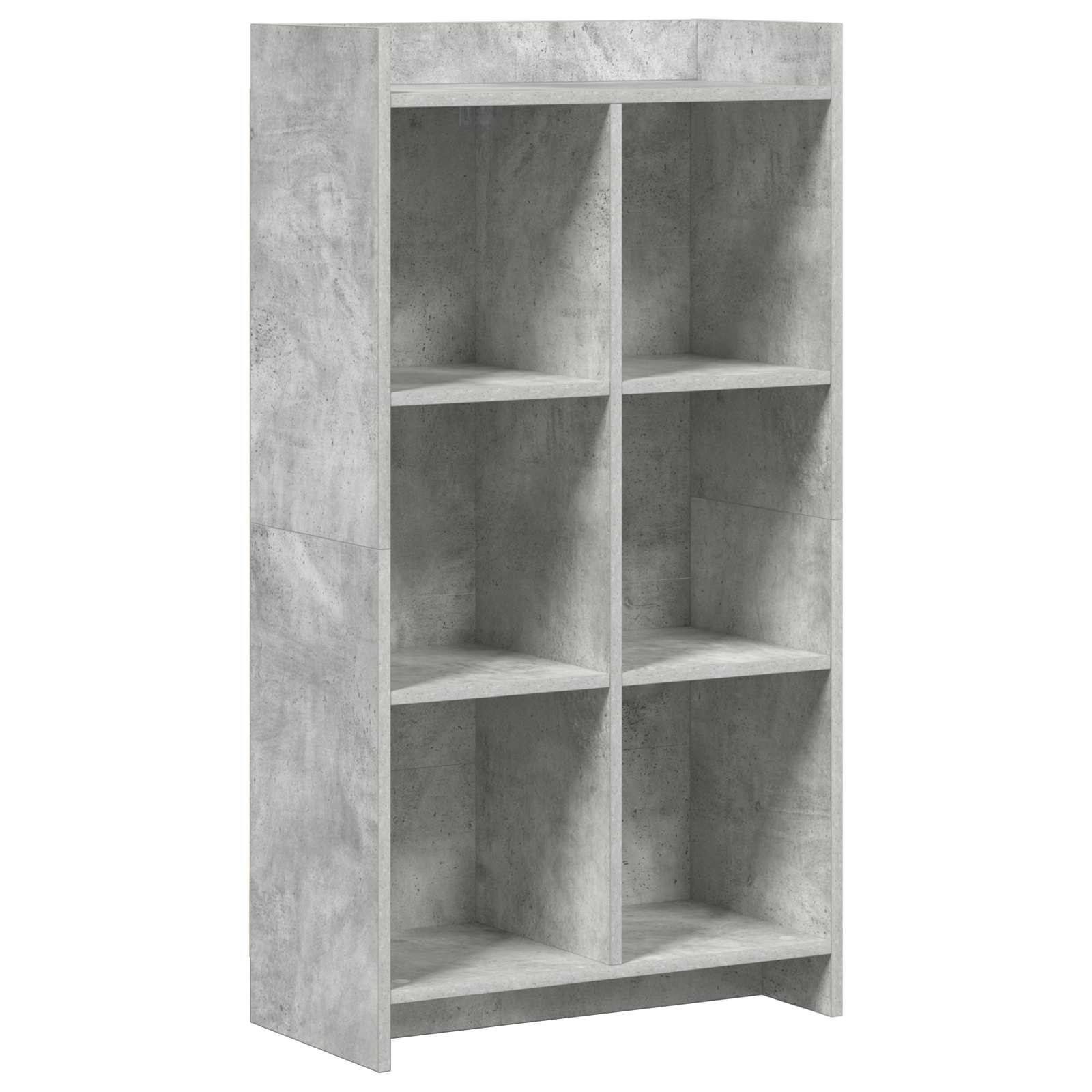 Knygų lentyna Betono pilka 59 x 30 x 111 cm Apdirbta mediena