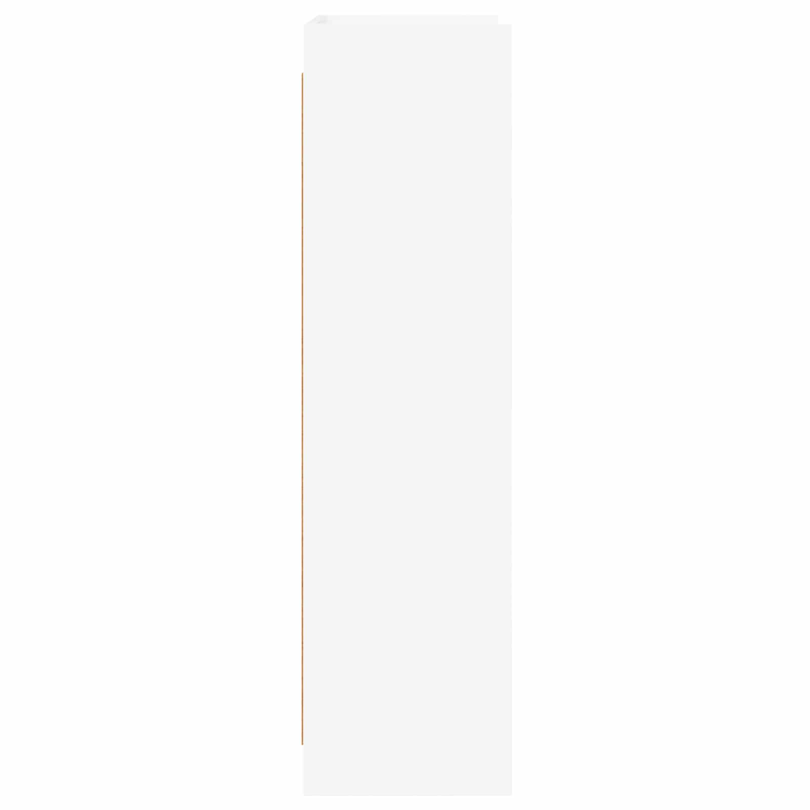 Knygų lentyna Balta 87,5 x 30 x 111 cm Apdirbta mediena
