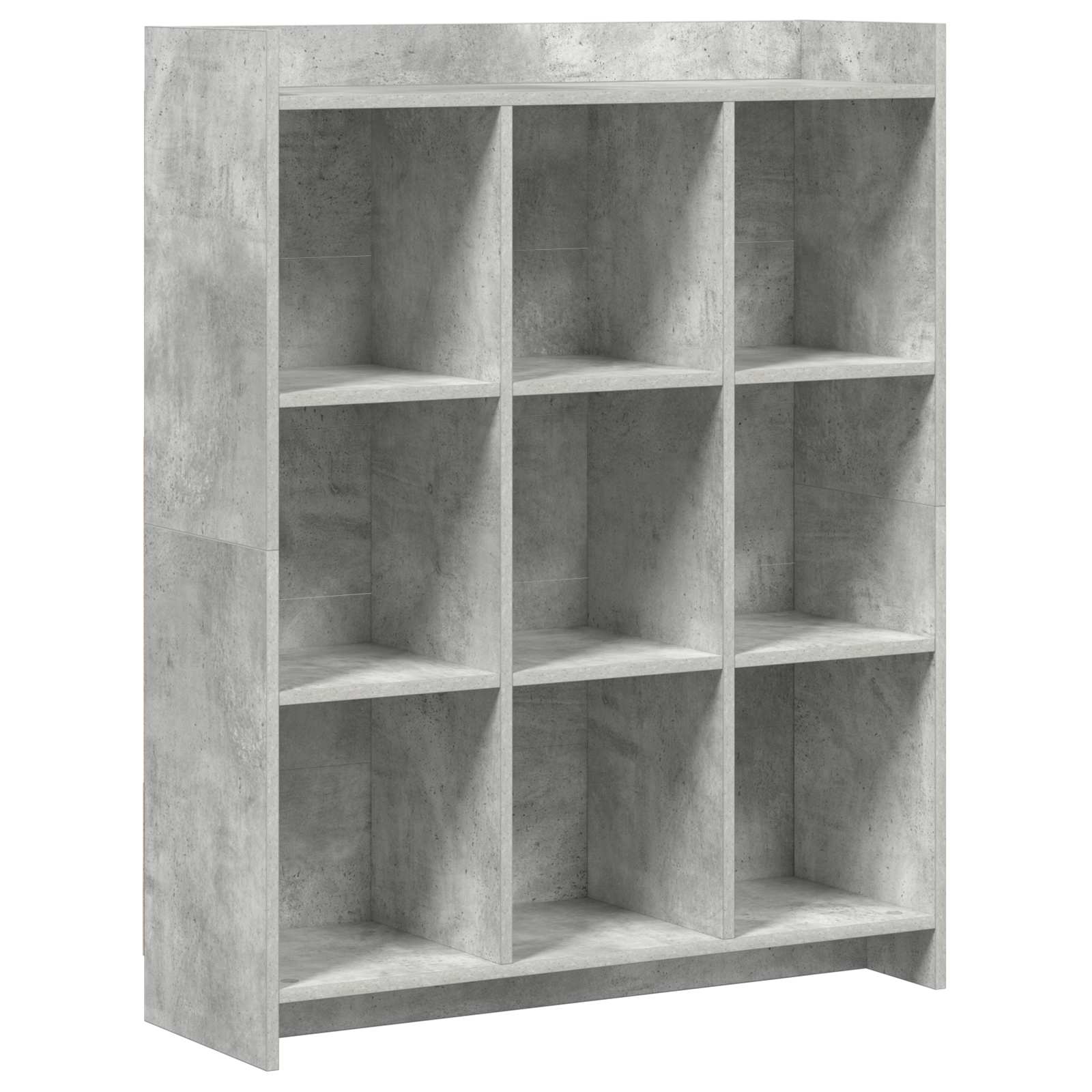 Knygų lentyna Betono pilka 87,5 x 30 x 111 cm Apdirbta mediena