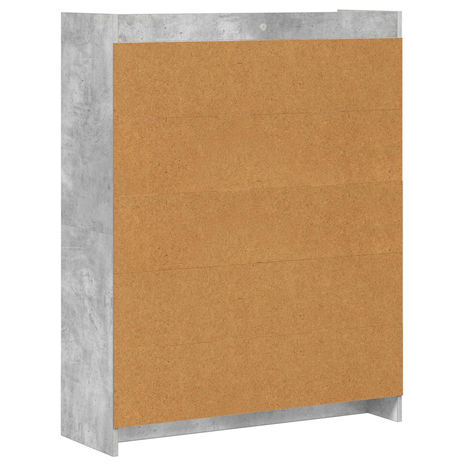 Knygų lentyna Betono pilka 87,5 x 30 x 111 cm Apdirbta mediena