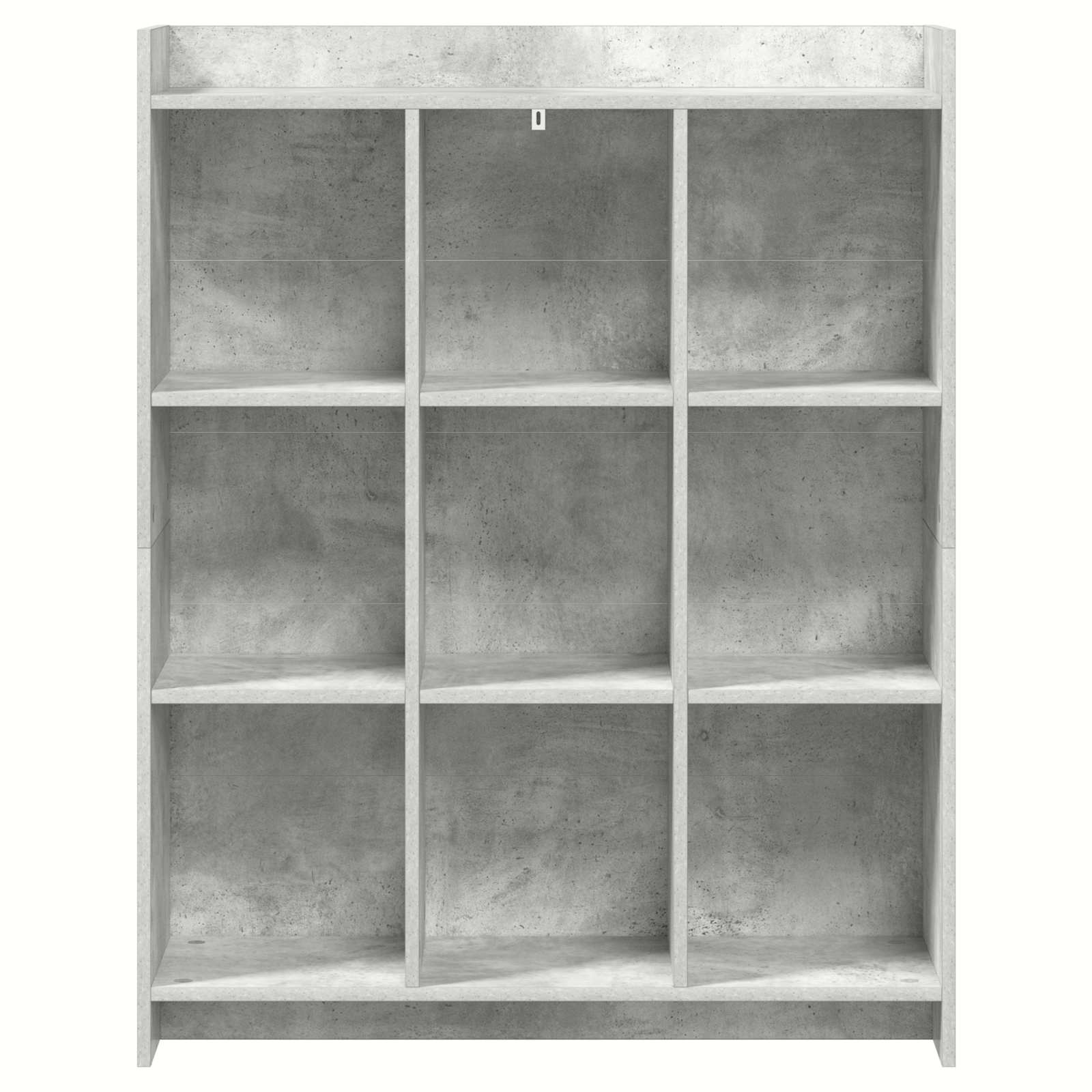 Knygų lentyna Betono pilka 87,5 x 30 x 111 cm Apdirbta mediena