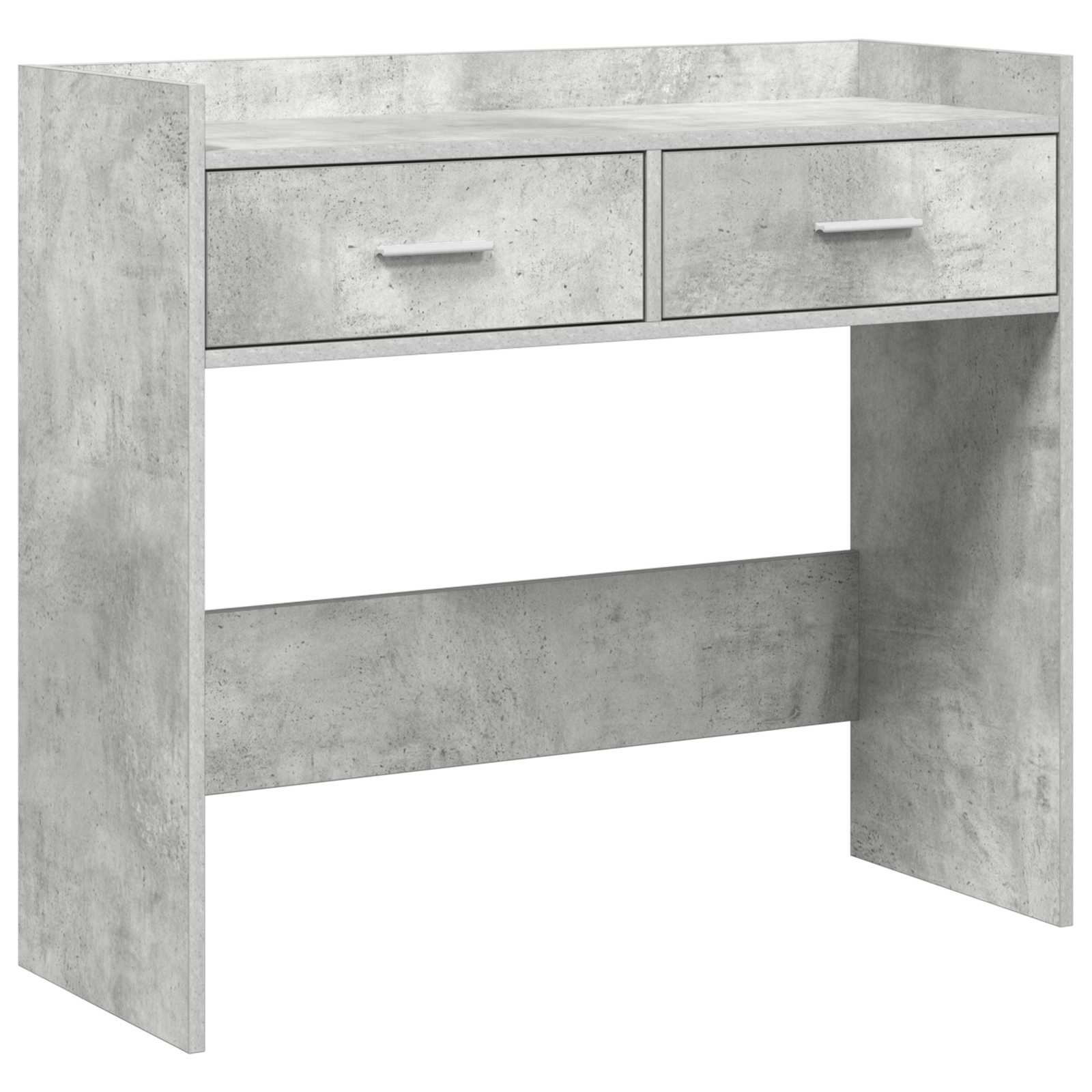 Konsolinis stalas Betono pilka 90 x 35 x 80 cm Apdirbta mediena