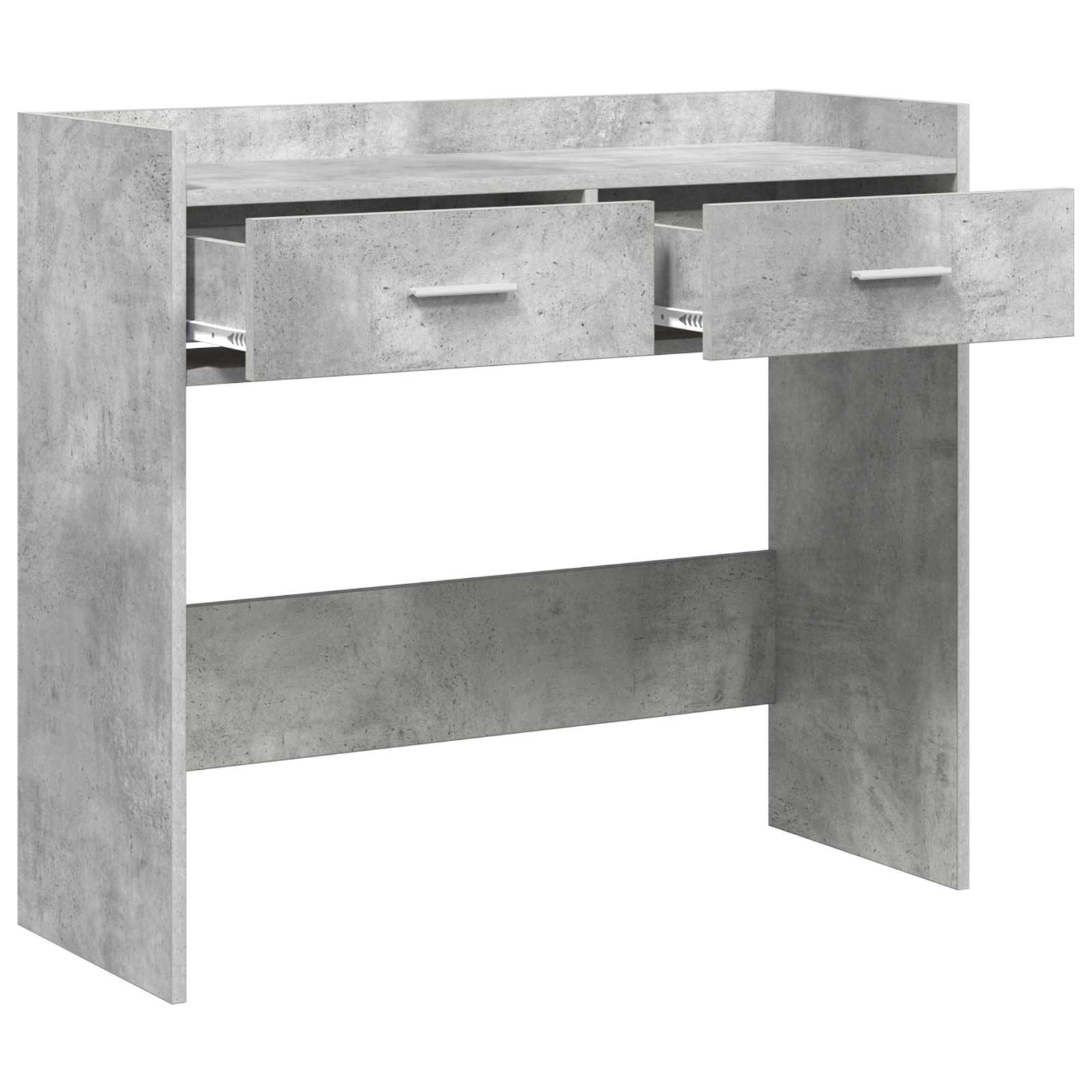 Konsolinis stalas Betono pilka 90 x 35 x 80 cm Apdirbta mediena