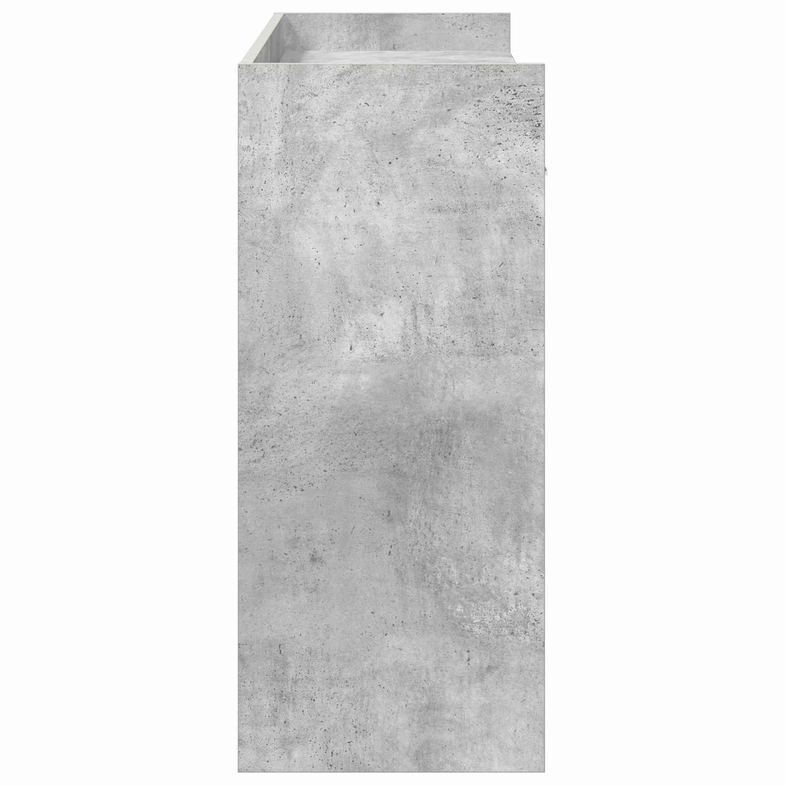 Konsolinis stalas Betono pilka 90 x 35 x 80 cm Apdirbta mediena