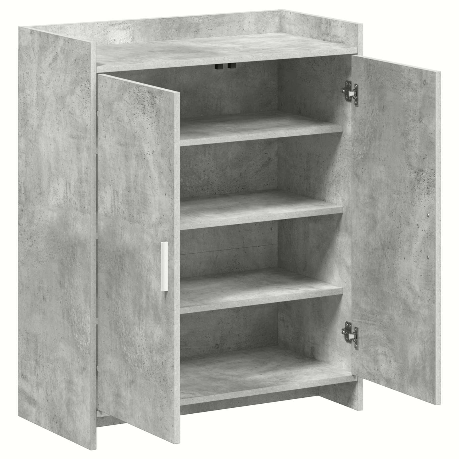 Batu skrynia Betono pilka 73,5 x 36 x 92 cm Apdirbta mediena
