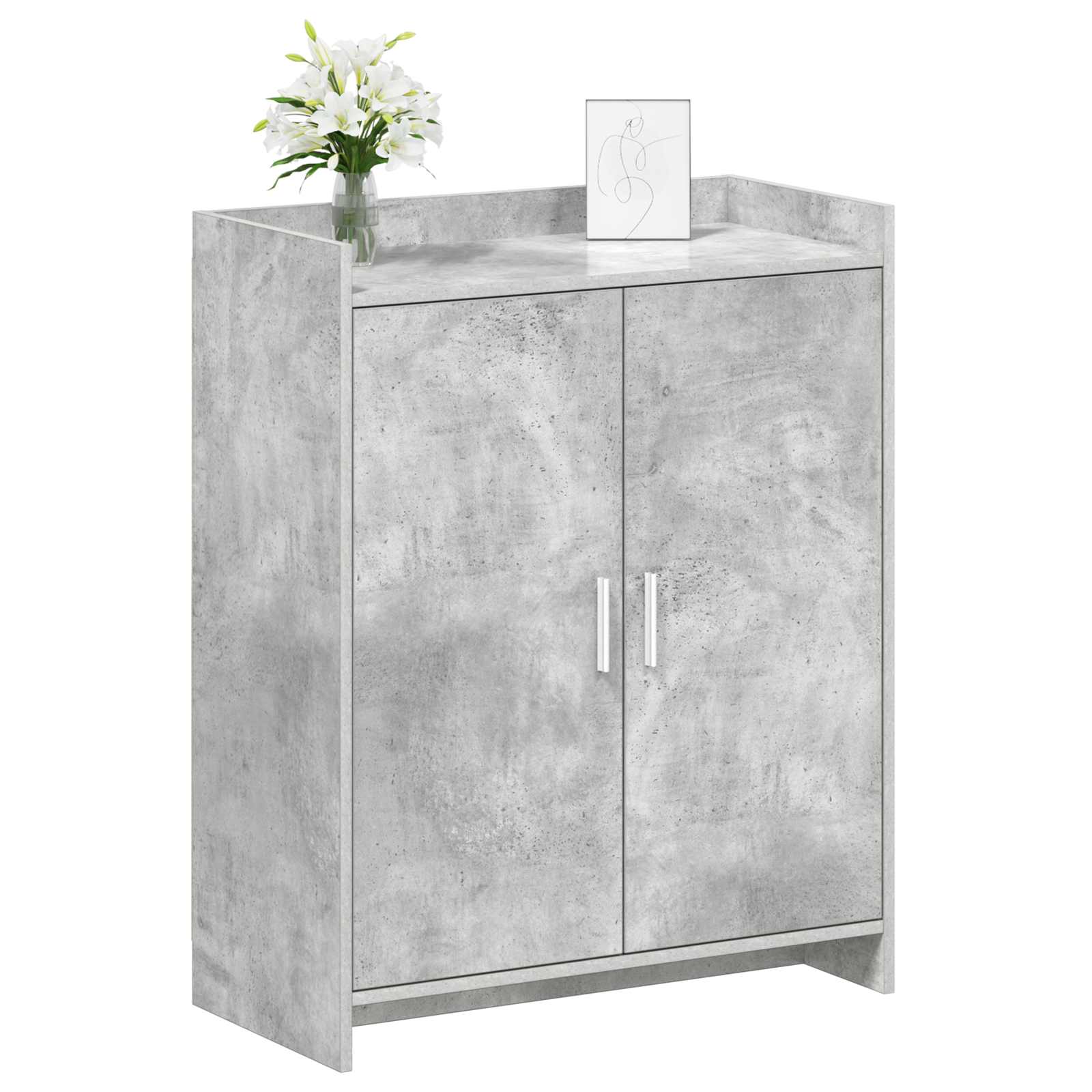 Batu skrynia Betono pilka 73,5 x 36 x 92 cm Apdirbta mediena