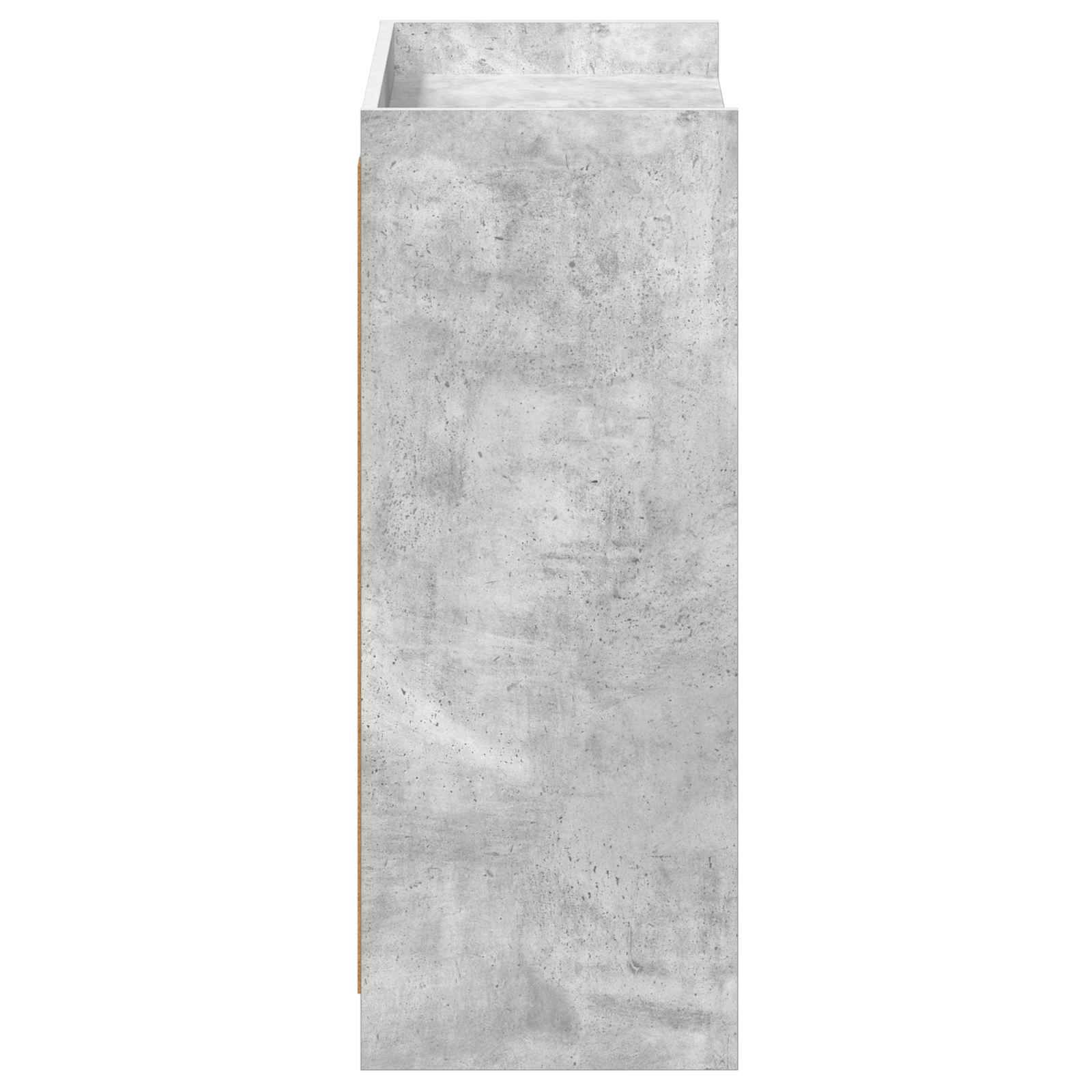 Batu skrynia Betono pilka 73,5 x 36 x 92 cm Apdirbta mediena