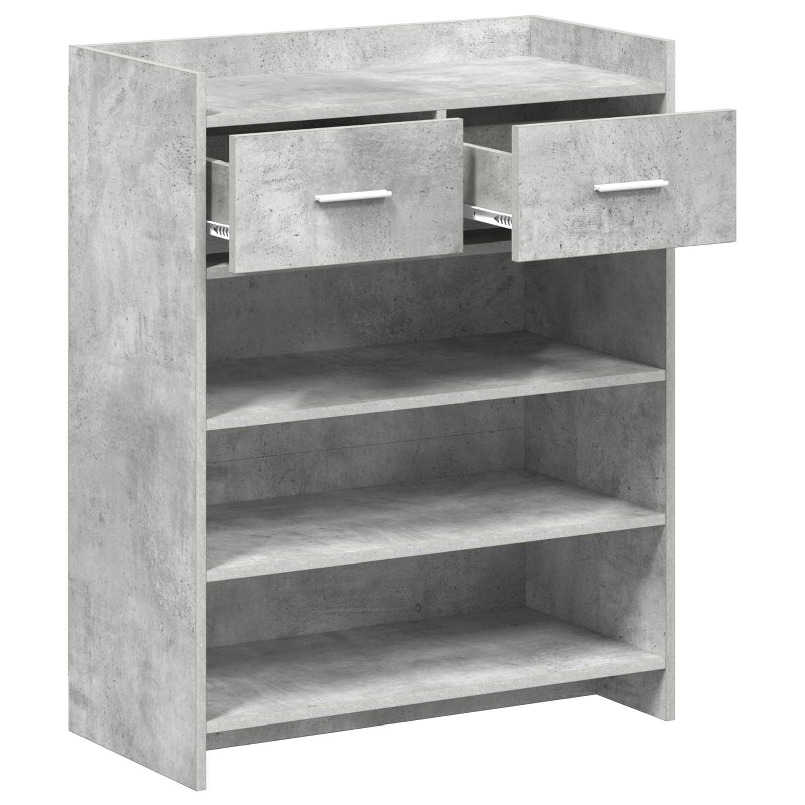 Batu skrynia Betono pilka 73,5 x 36 x 92 cm Apdirbta mediena