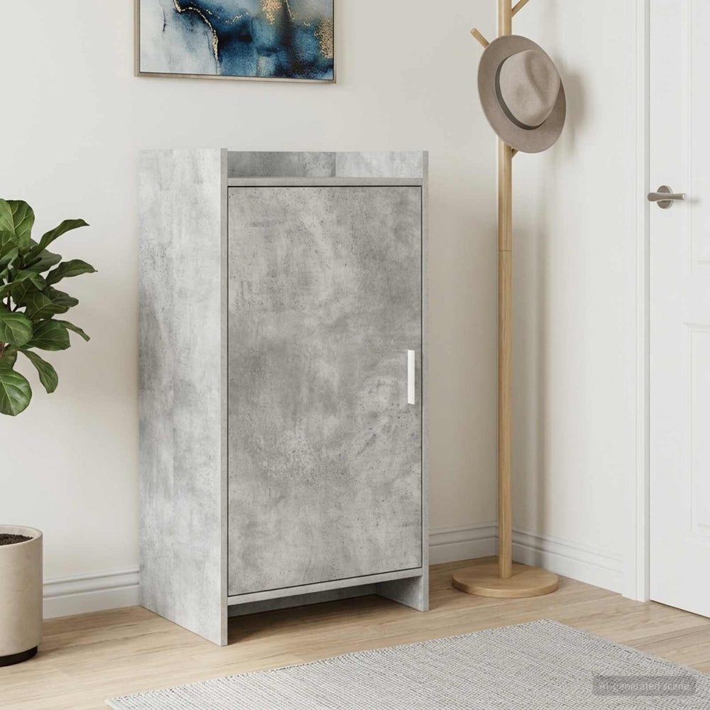 Batu skrynia Betono pilka 48 x 36 x 92 cm Apdirbta mediena