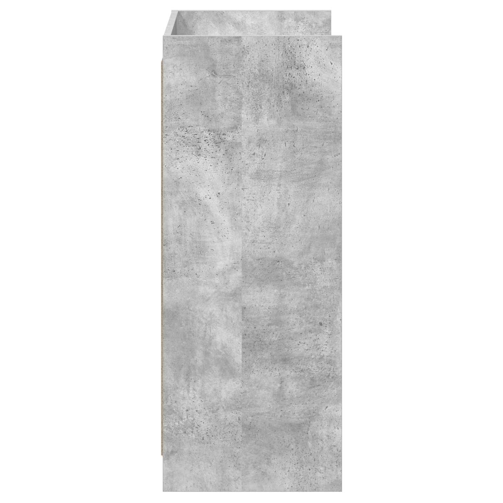 Batu skrynia Betono pilka 48 x 36 x 92 cm Apdirbta mediena