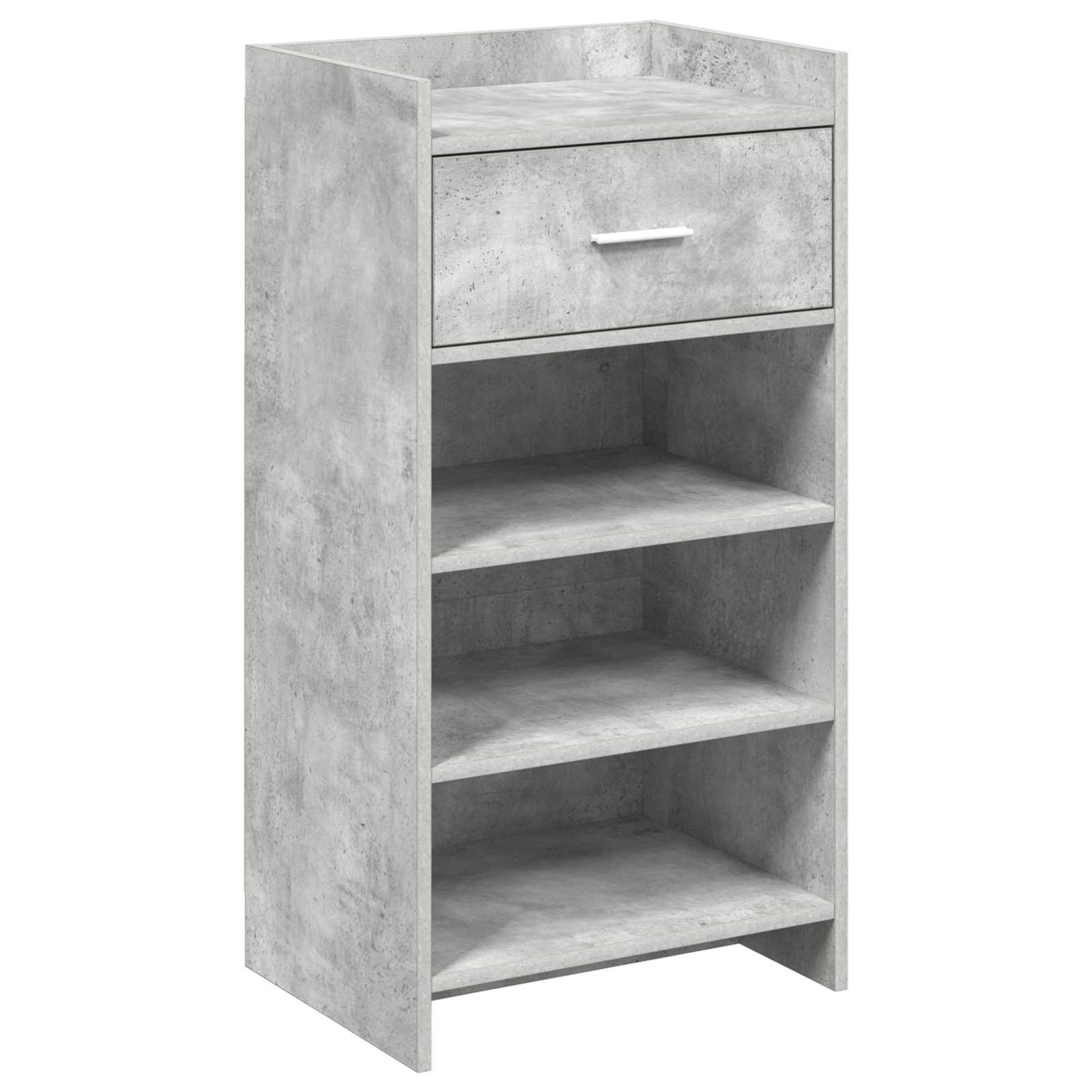 Batu skrynia Betono pilka 48 x 36 x 92 cm Apdirbta mediena