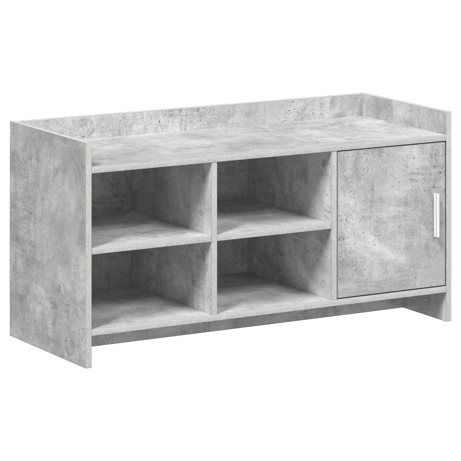 Batu skrynia Betono pilka 100 x 39,5 x 51 cm Apdirbta mediena