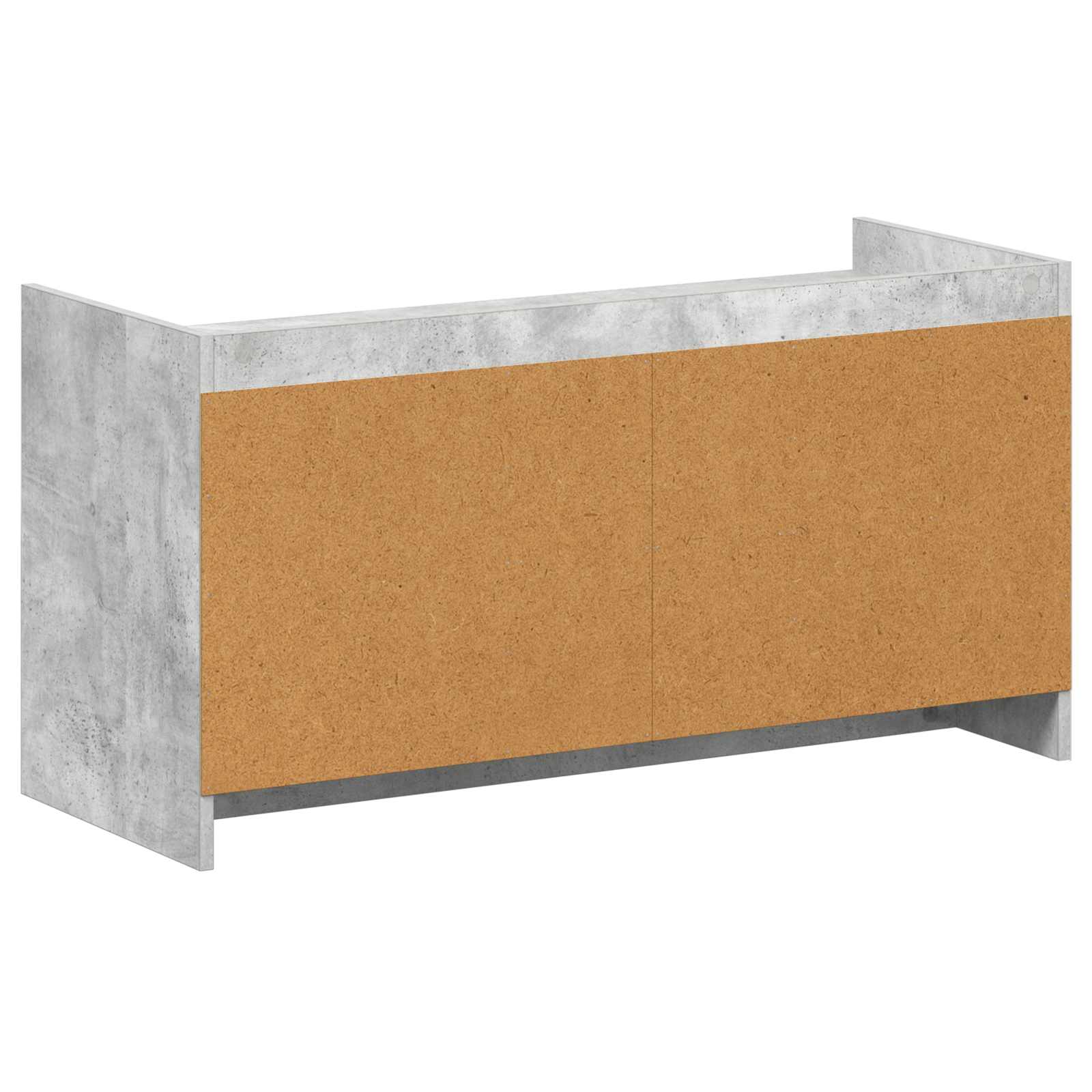 Batu skrynia Betono pilka 100 x 39,5 x 51 cm Apdirbta mediena