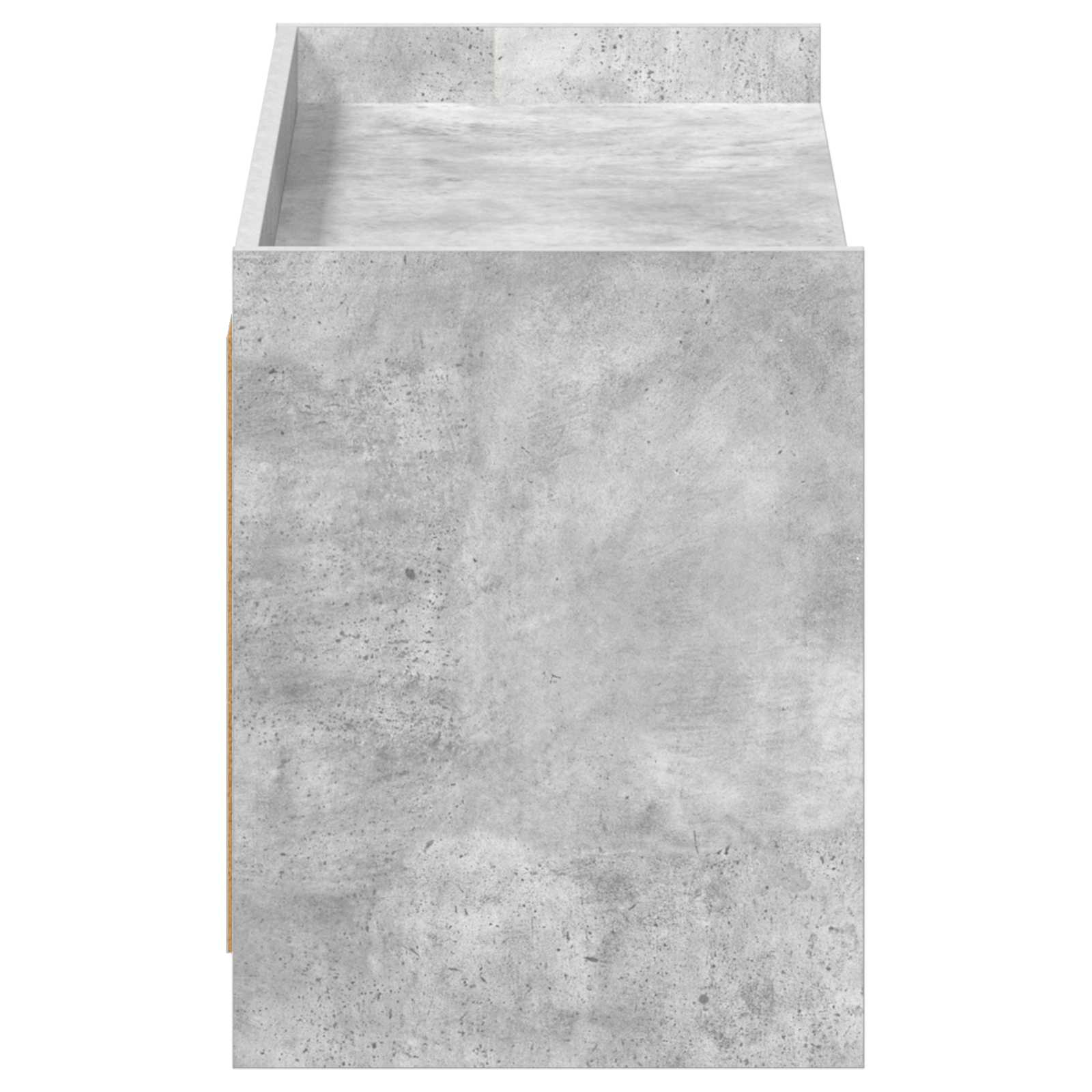 Batu skrynia Betono pilka 100 x 39,5 x 51 cm Apdirbta mediena