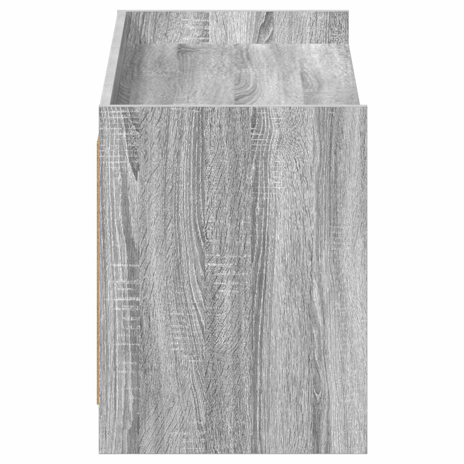 Batu skrynia Pilka Sonoma 100 x 39,5 x 51 cm Apdirbta mediena