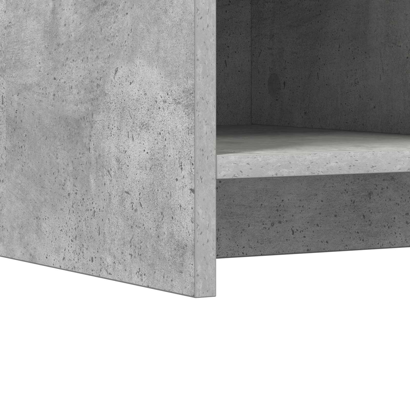 Batu skrynia Betono pilka 85 x 39,5 x 70 cm Apdirbta mediena
