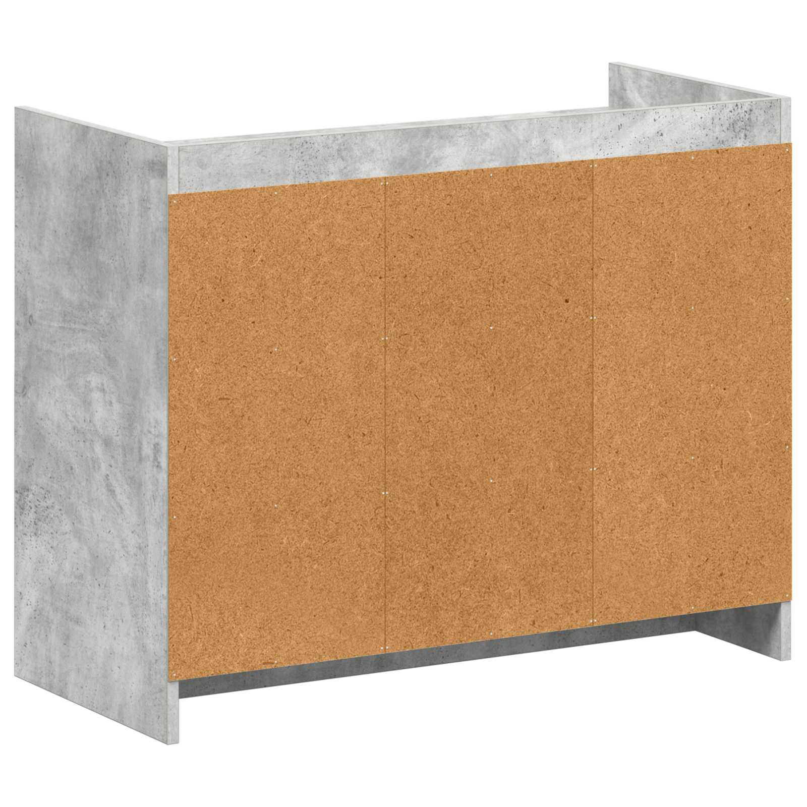 Batu skrynia Betono pilka 85 x 39,5 x 70 cm Apdirbta mediena