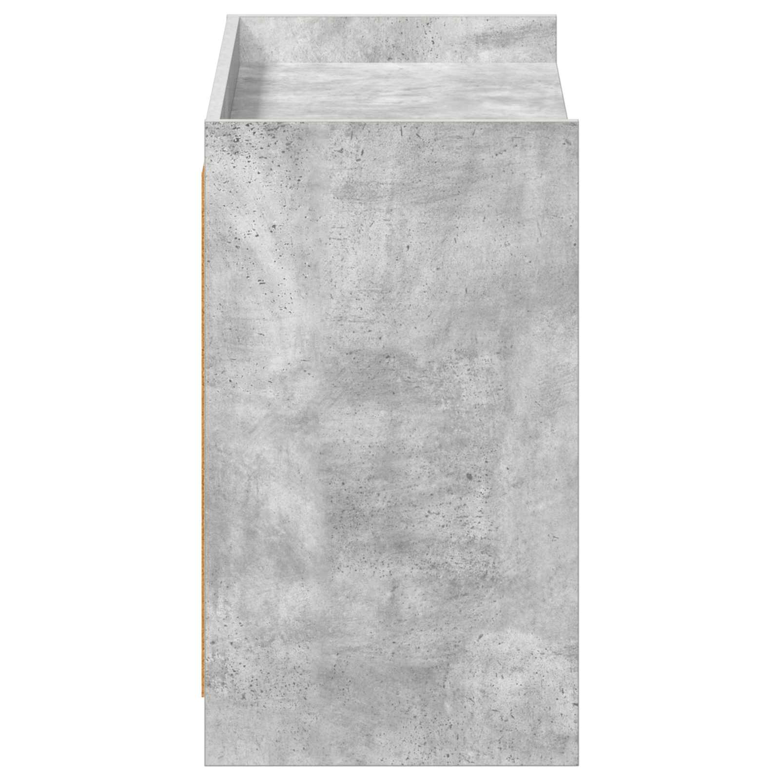 Batu skrynia Betono pilka 85 x 39,5 x 70 cm Apdirbta mediena