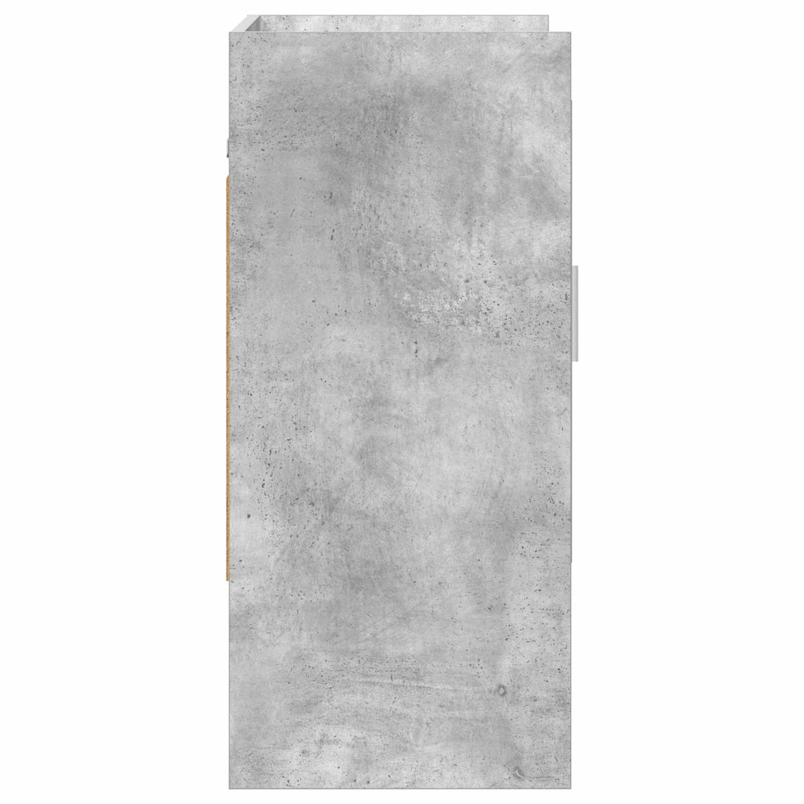 Sieninė lentyna Sieninis Betono pilka 80 x 36 x 80 cm