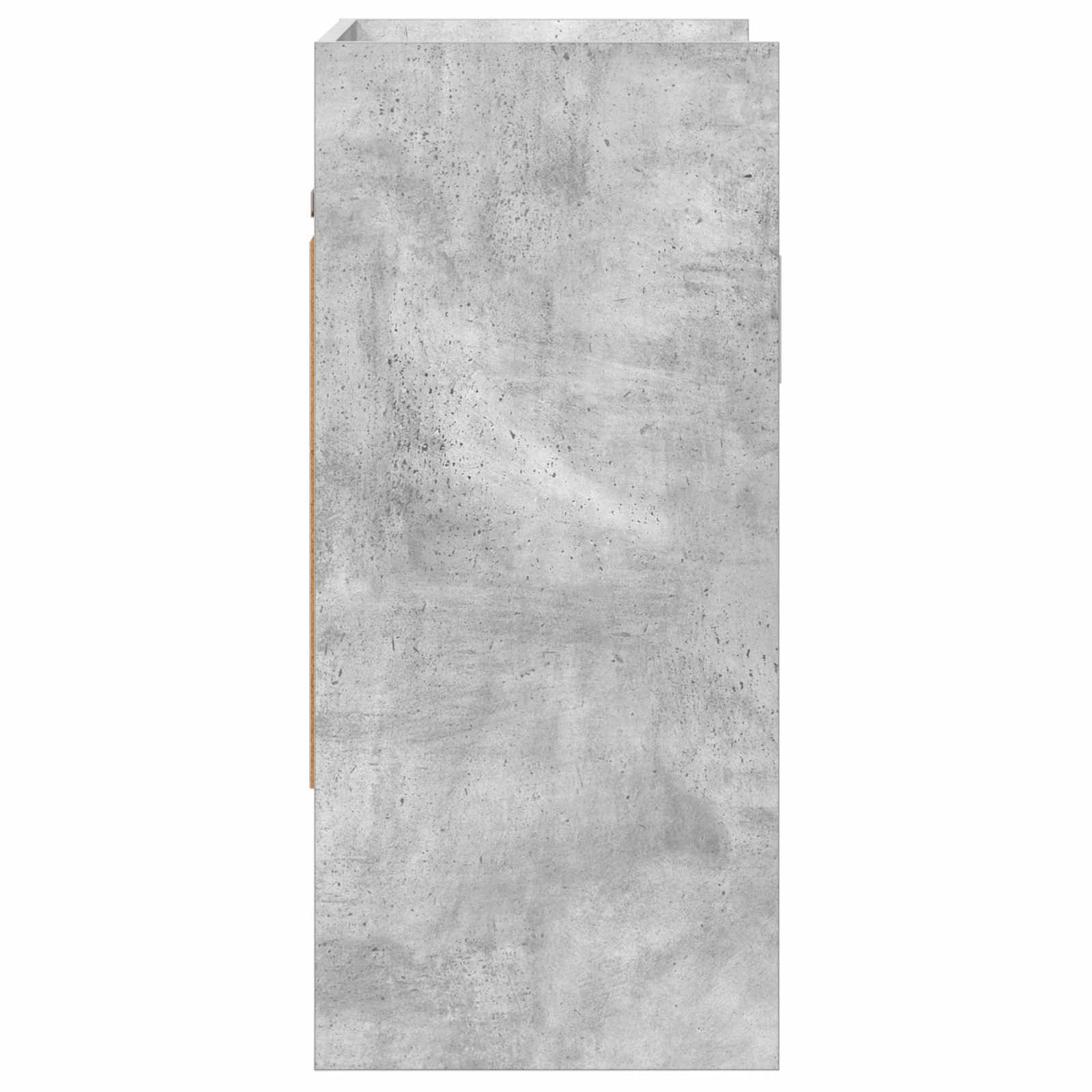 Sieninė lentyna Sieninis Betono pilka 80 x 36 x 80 cm