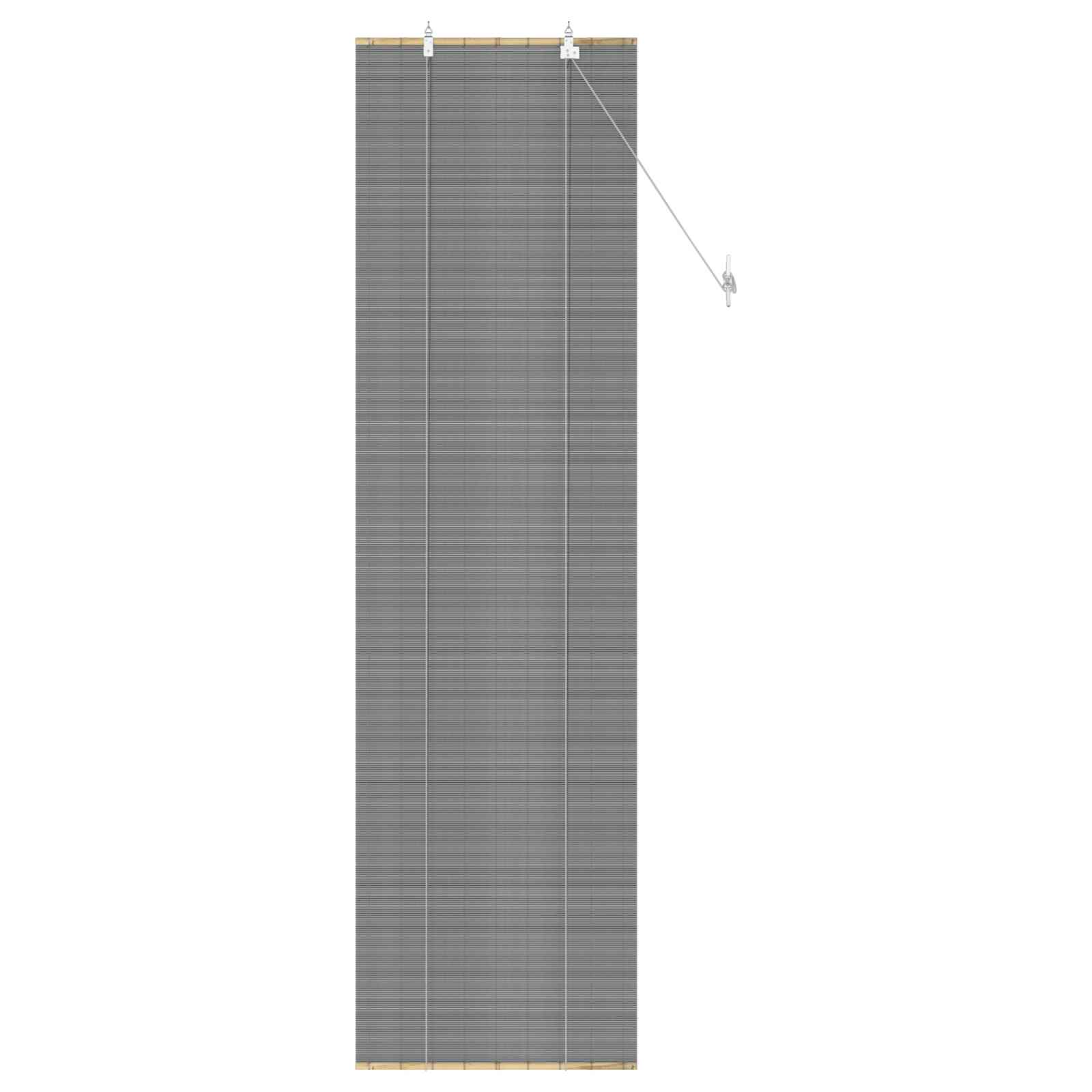 Roletas Pilka 70 x 220 cm Bambukas