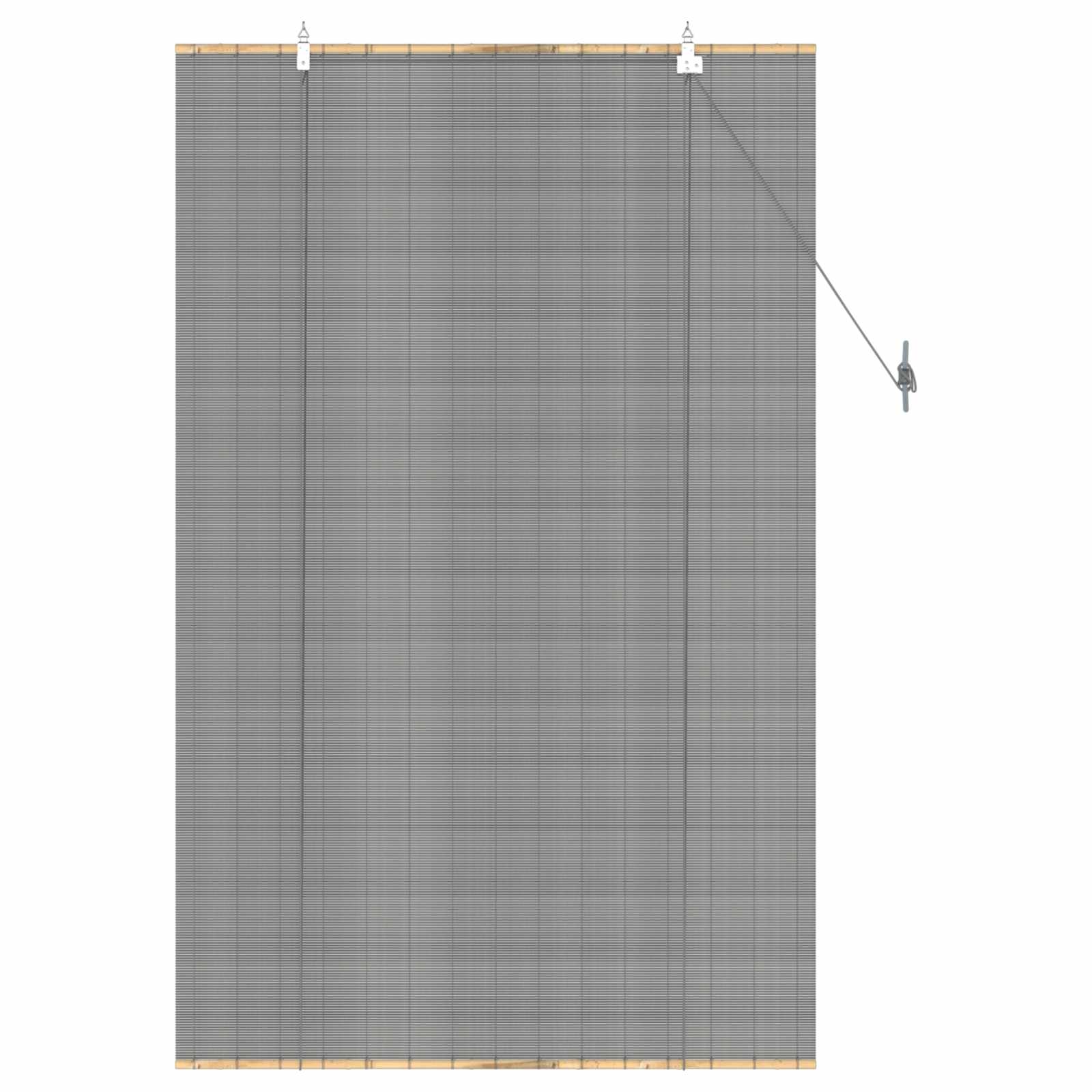 Roletas Pilka 110 x 160 cm Bambukas