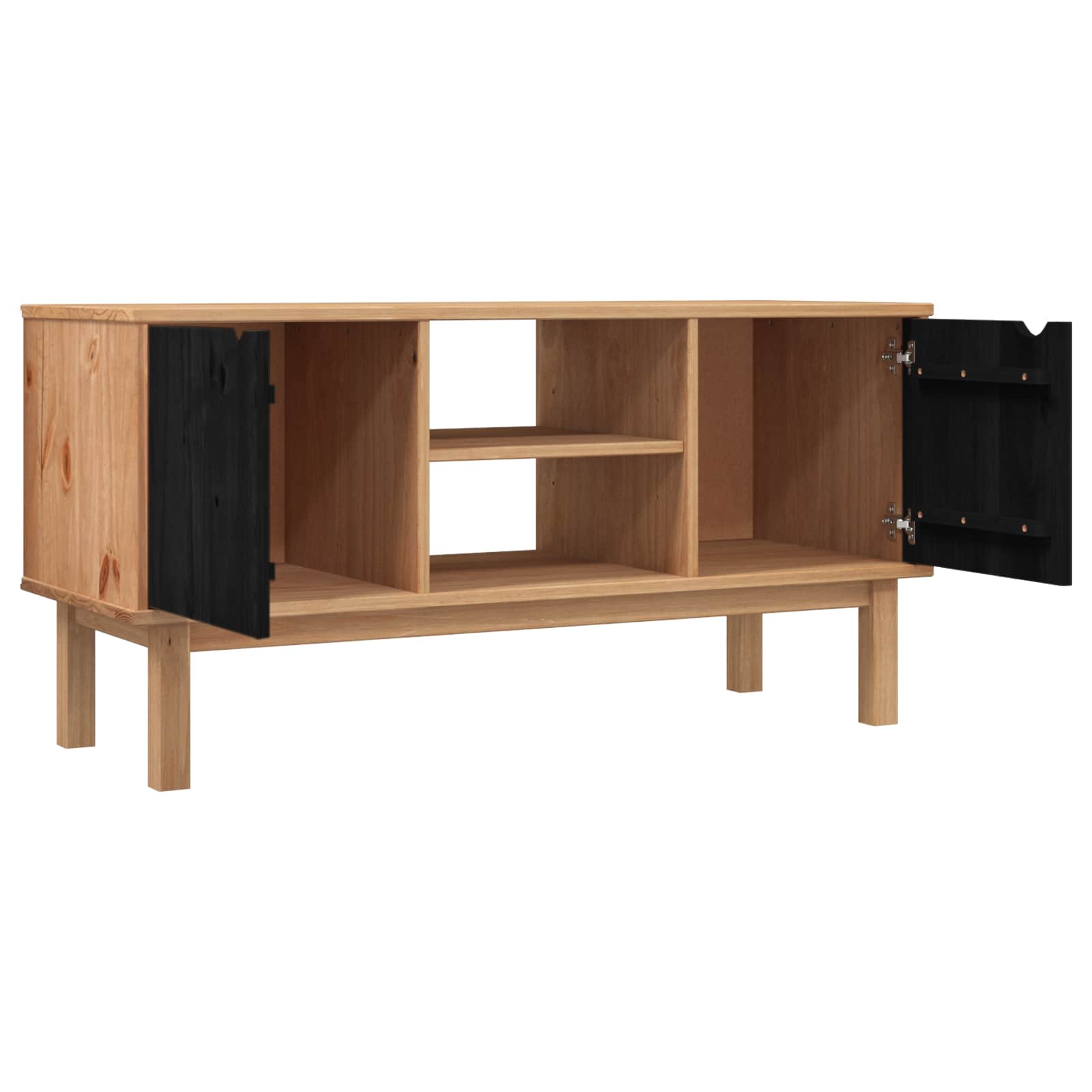 Televizoriaus stovas OTTA 113,5 x 43 x 57 cm Juoda