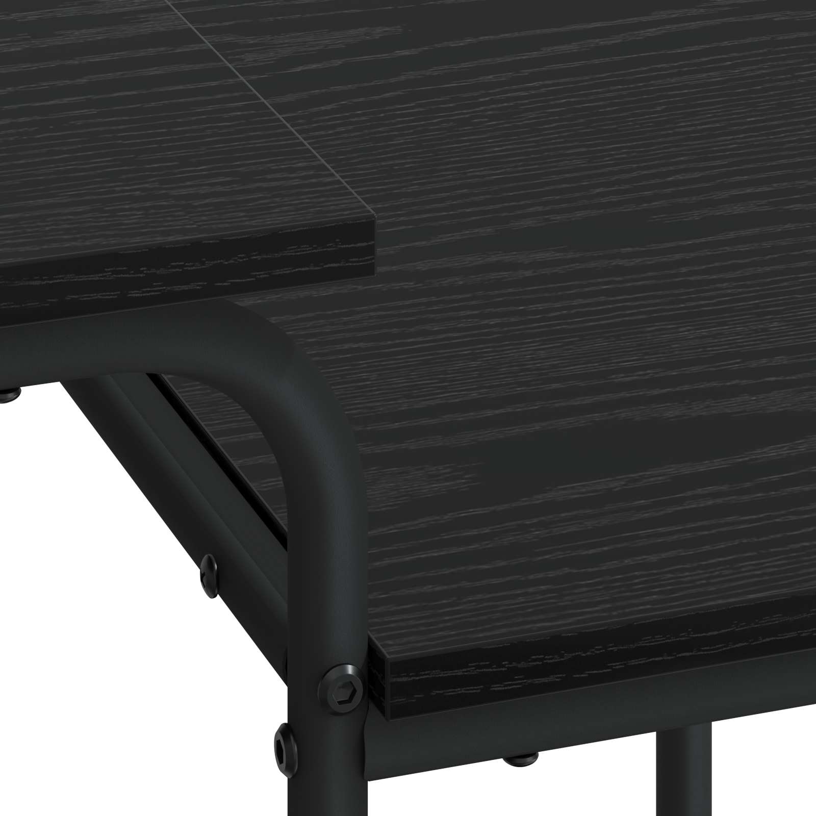 Stalas su saugojimo vieta Juodojo ąžuolo 100 x 50 x 75 cm