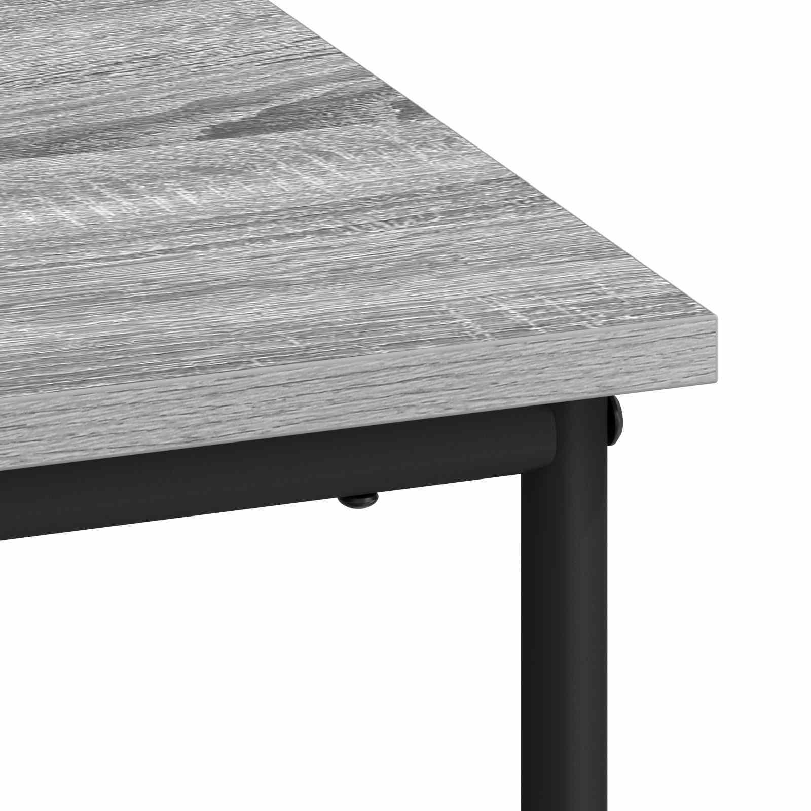 Stalas su saugojimo vieta Pilka Sonoma 100 x 50 x 75 cm