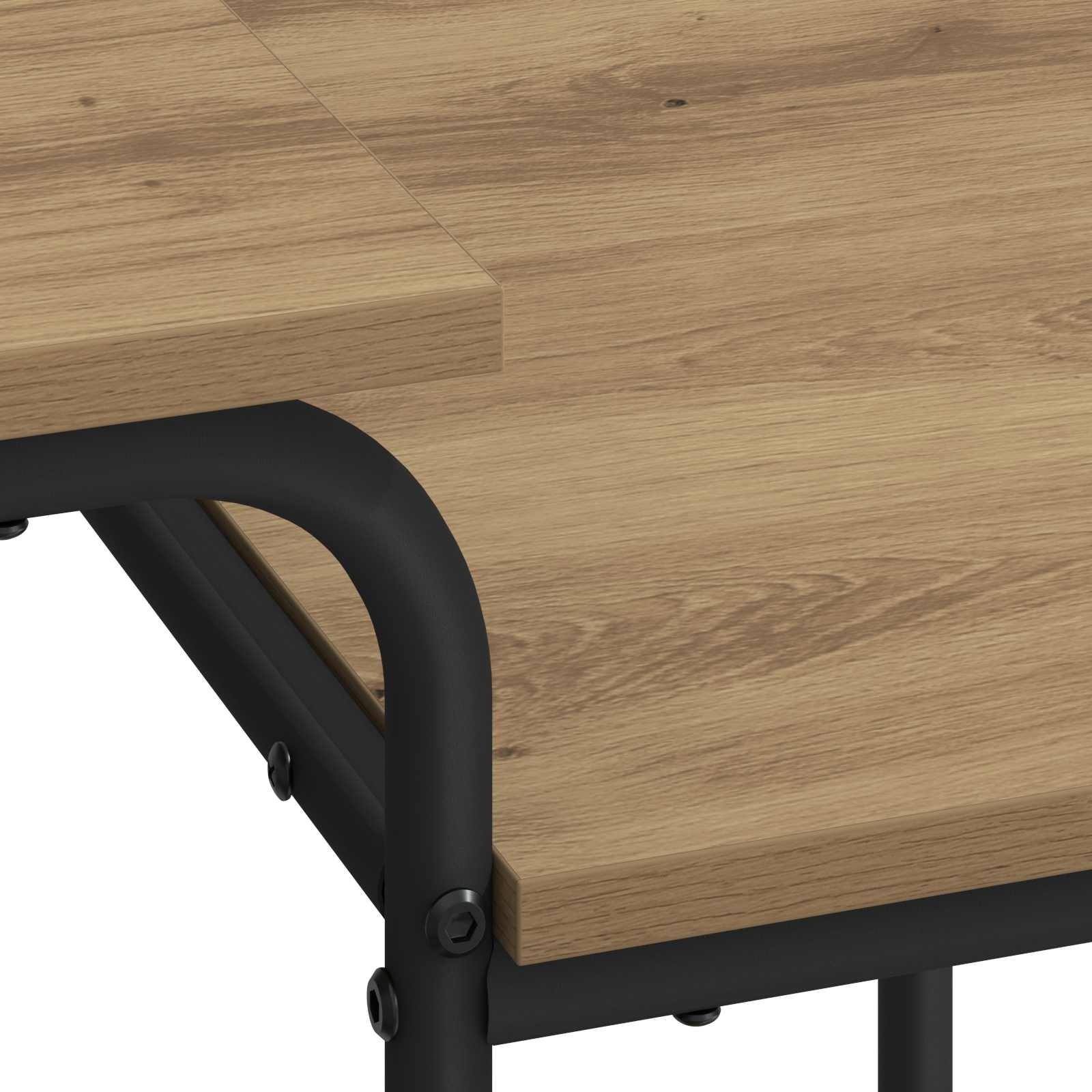 Stalas su saugojimo vieta Artisano ąžuolo 100 x 50 x 75 cm