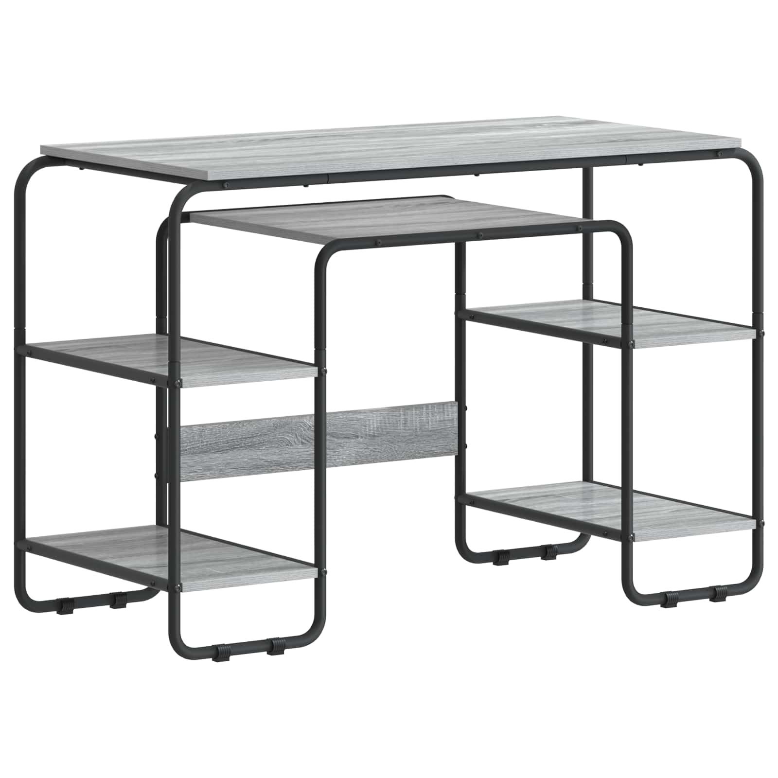 Stalas su saugojimo vieta Pilka Sonoma 113,5 x 52 x 75,5 cm