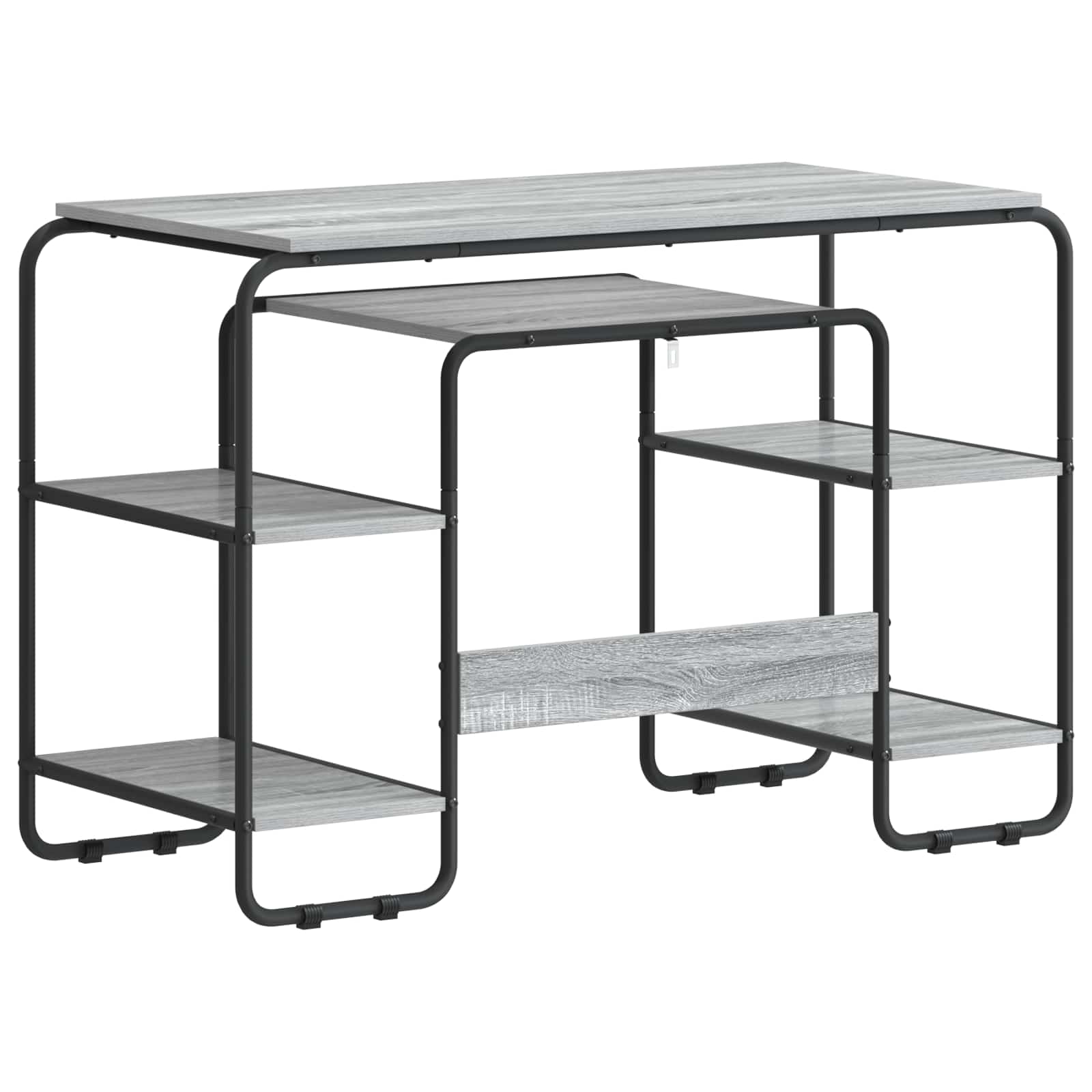 Stalas su saugojimo vieta Pilka Sonoma 113,5 x 52 x 75,5 cm
