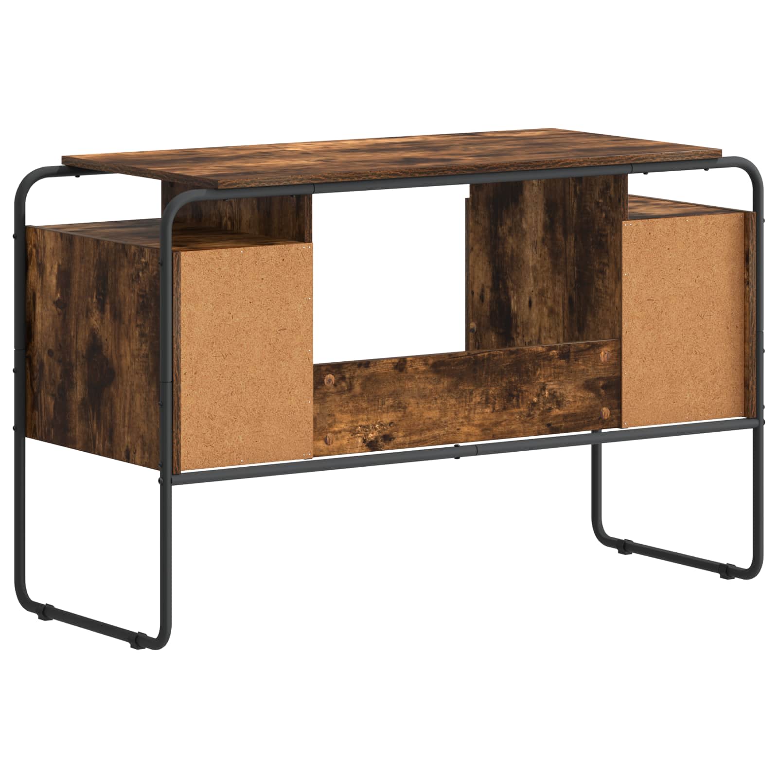 Stalas su saugojimo vieta Dūminio ąžuolo 120 x 50.5 x 75.5 cm