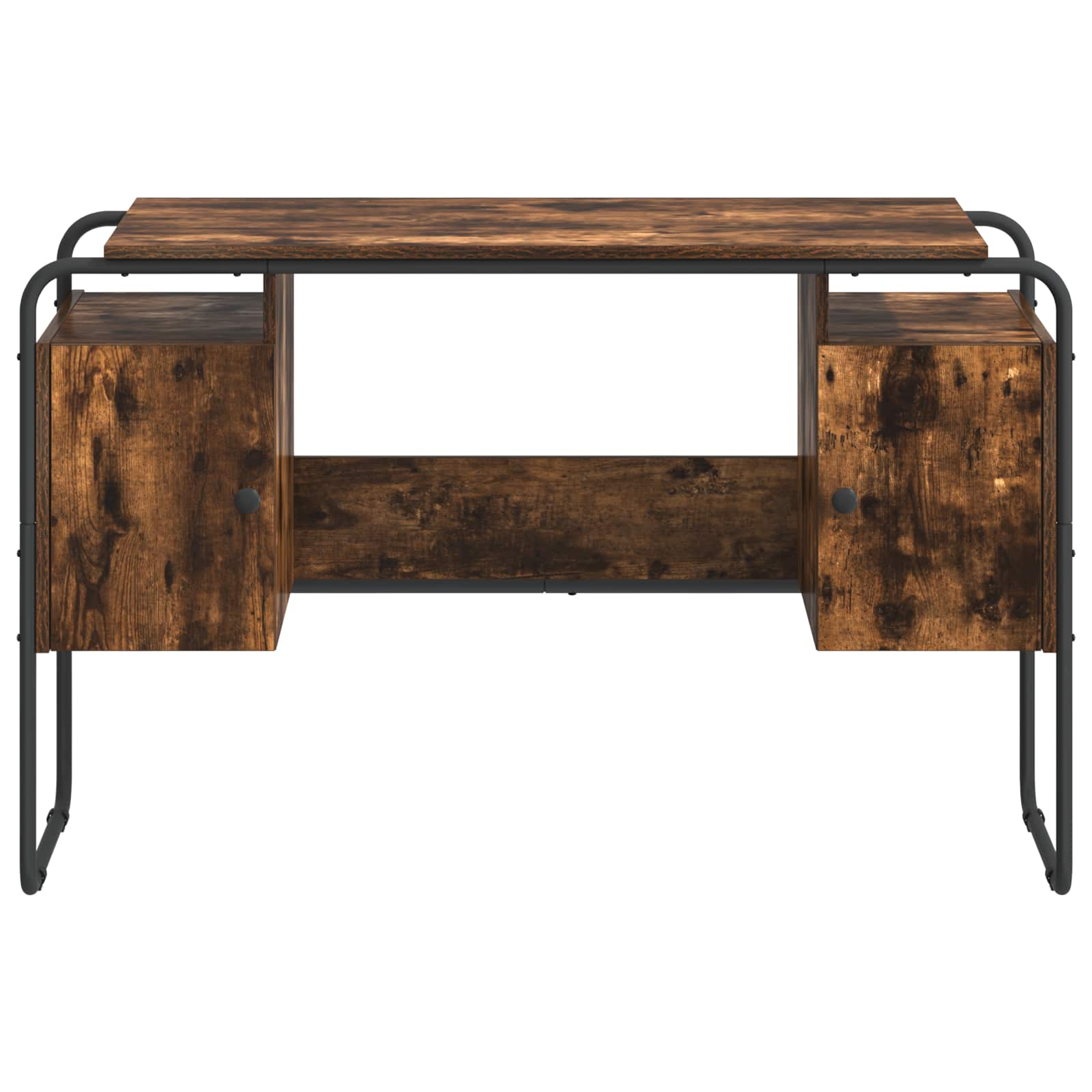 Stalas su saugojimo vieta Dūminio ąžuolo 120 x 50.5 x 75.5 cm