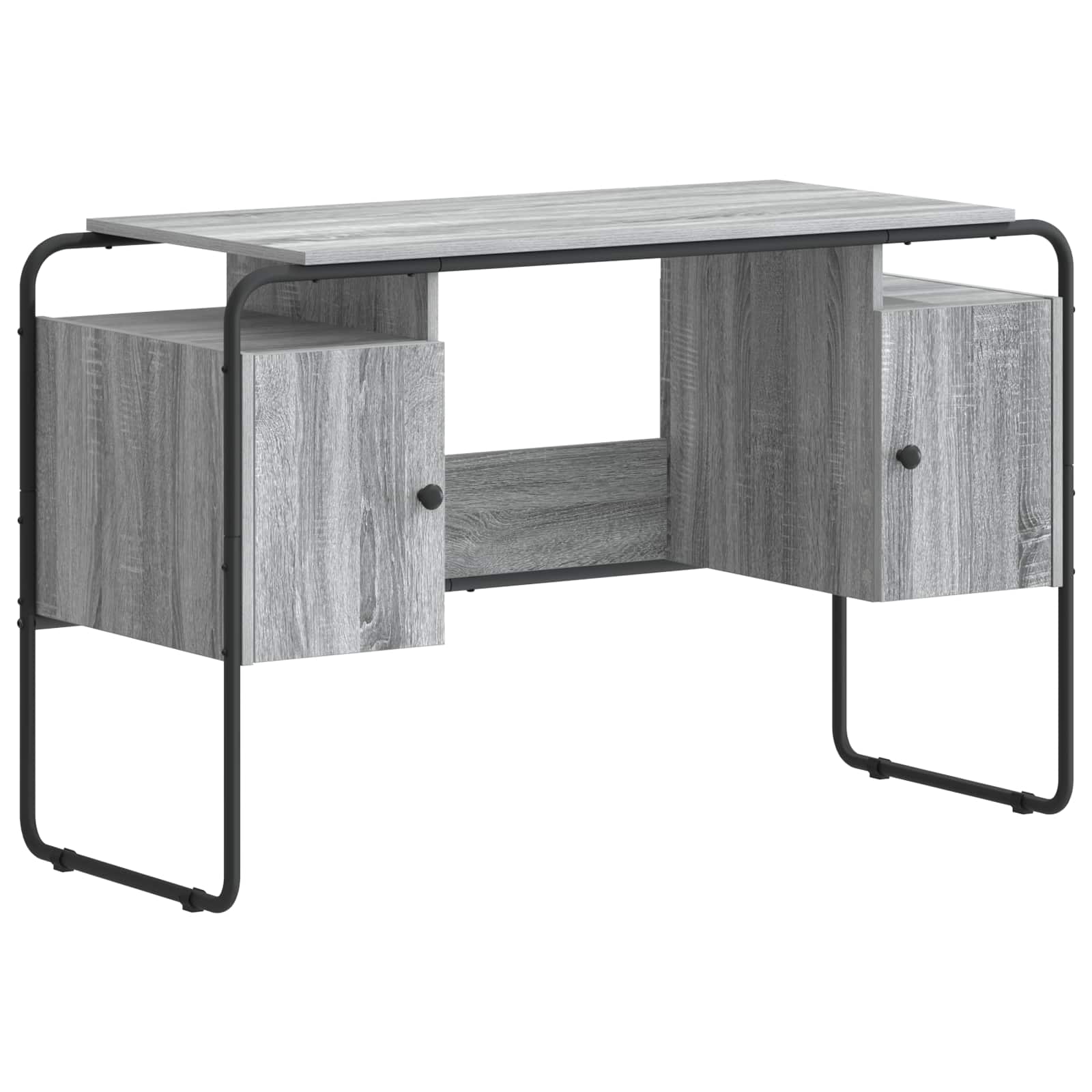 Stalas su saugojimo vieta Pilka Sonoma 120 x 50.5 x 75.5 cm
