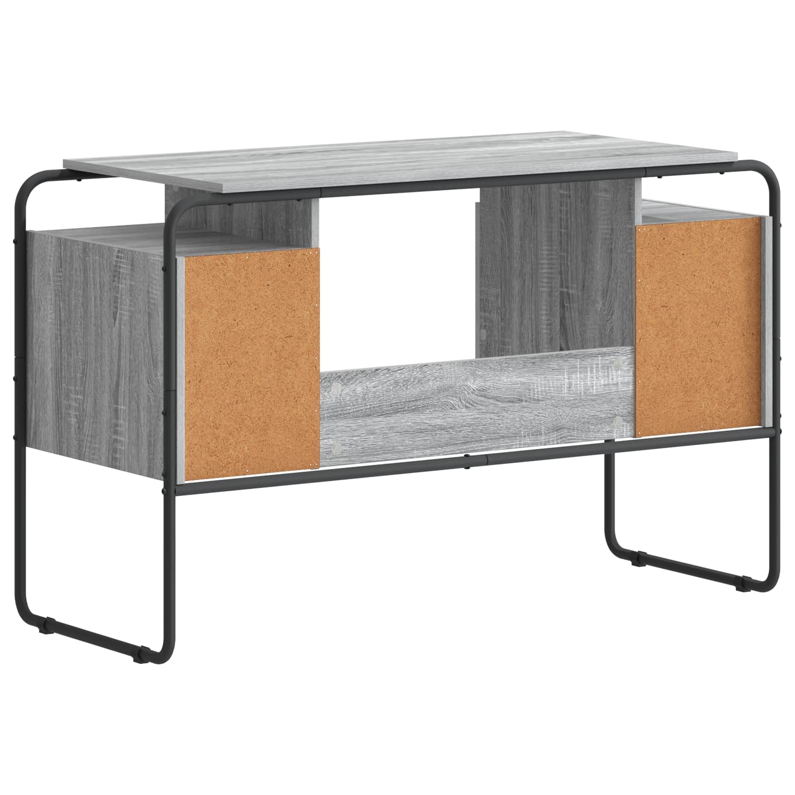 Stalas su saugojimo vieta Pilka Sonoma 120 x 50.5 x 75.5 cm