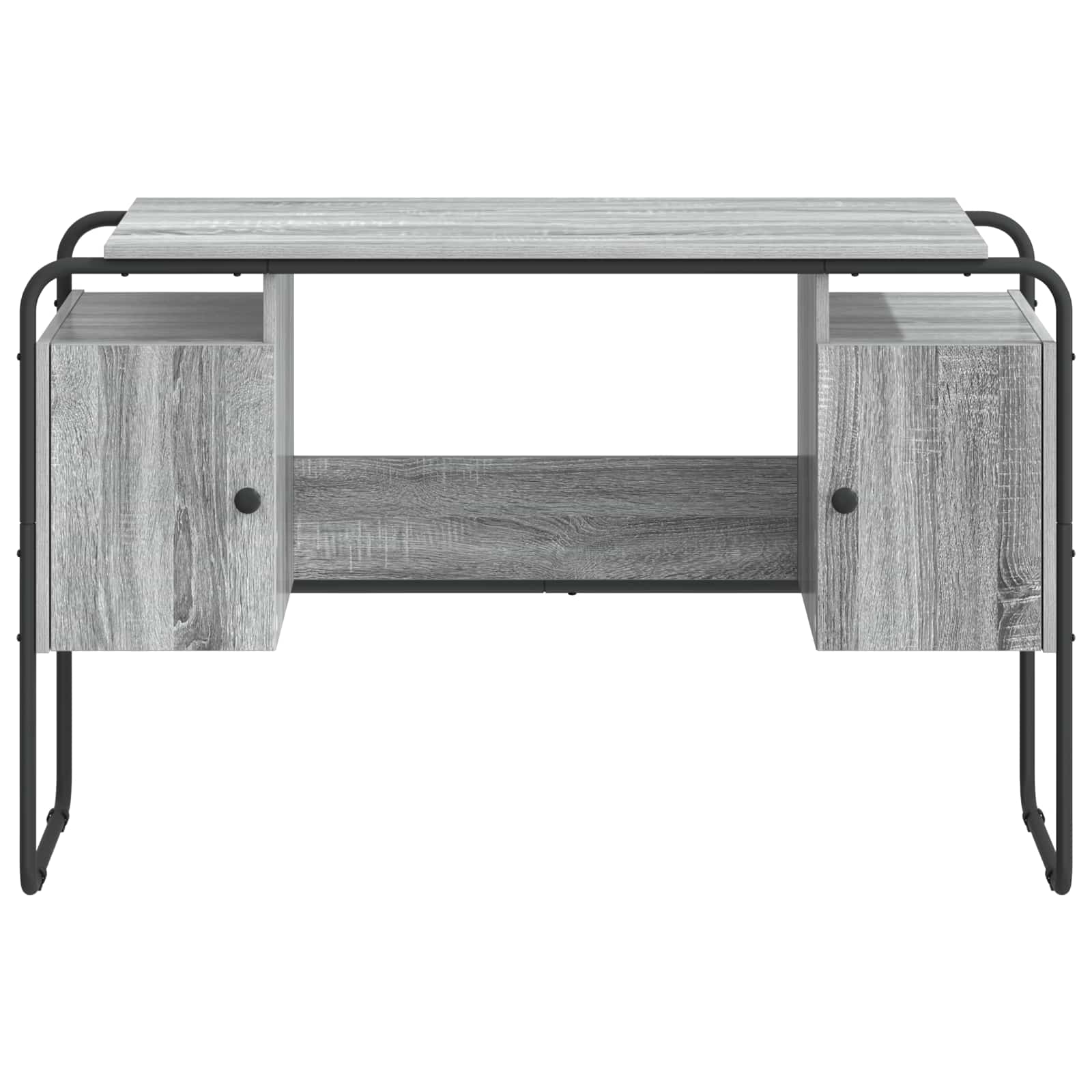 Stalas su saugojimo vieta Pilka Sonoma 120 x 50.5 x 75.5 cm