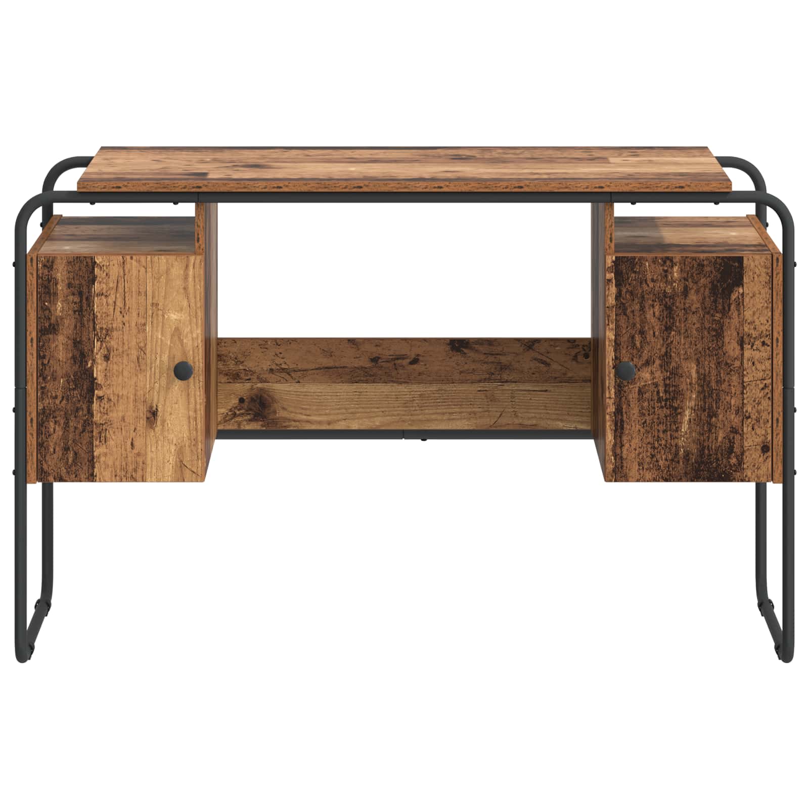 Stalas su saugojimo vieta Ąžuolo mediena 120 x 50.5 x 75.5 cm
