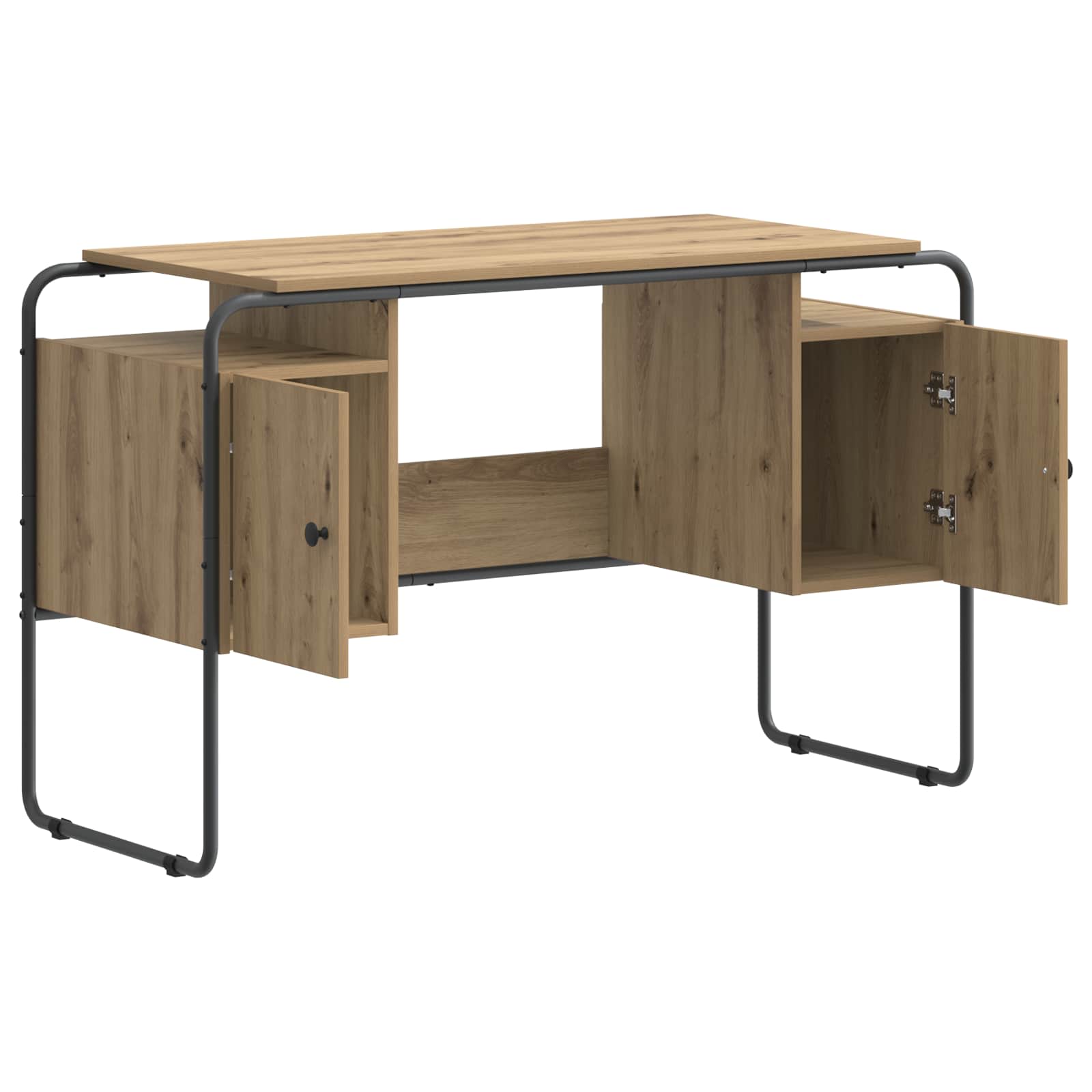 Stalas su saugojimo vieta Artisano ąžuolo 120 x 50.5 x 75.5 cm