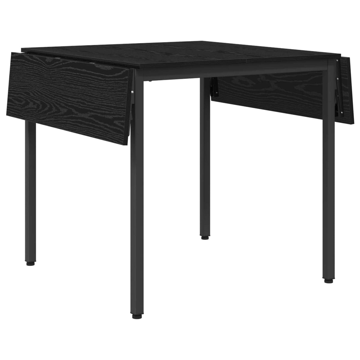 Išlenkiamas valgomasis stalas 120 x 81,5 x 75 cm Juodojo ąžuolo