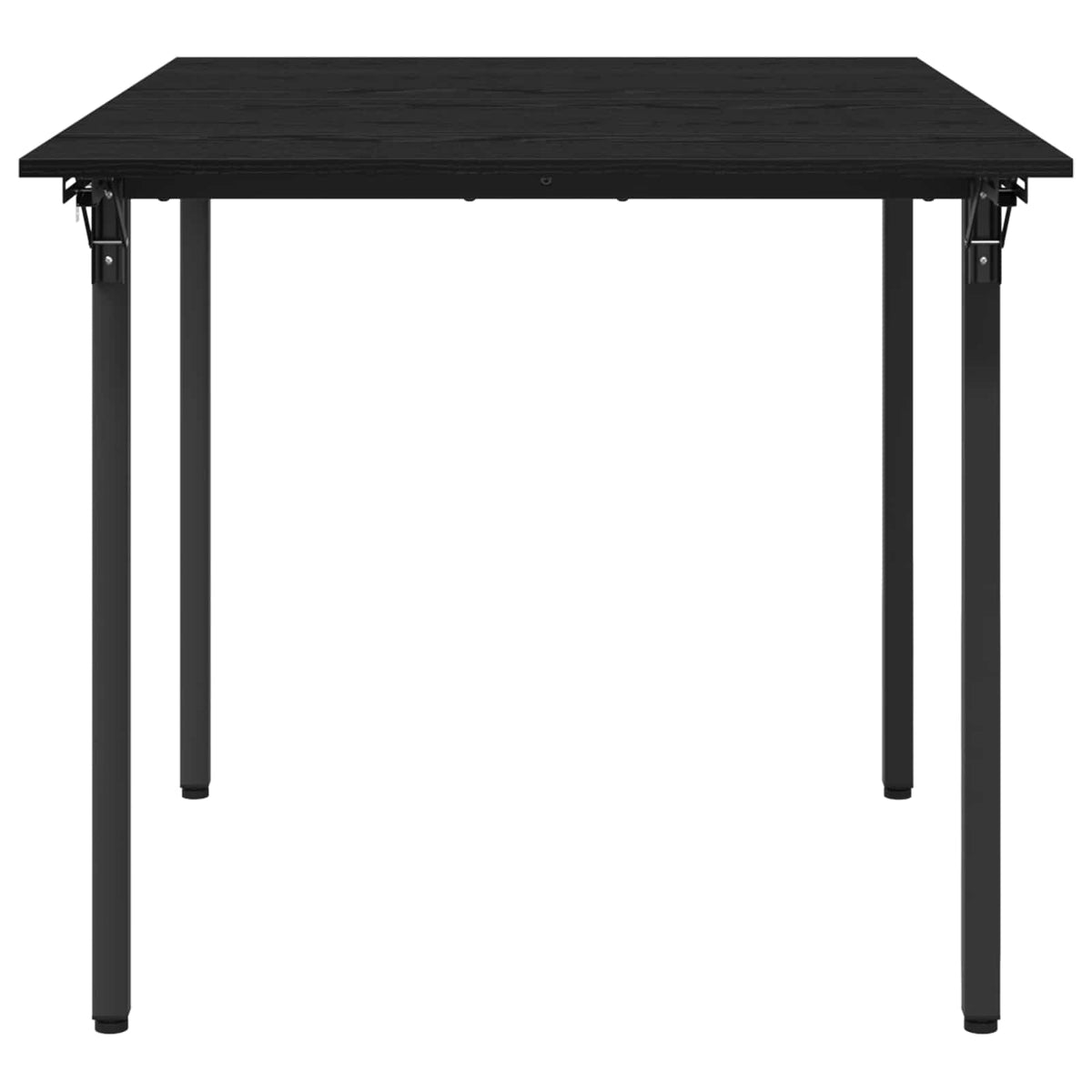 Išlenkiamas valgomasis stalas 120 x 81,5 x 75 cm Juodojo ąžuolo