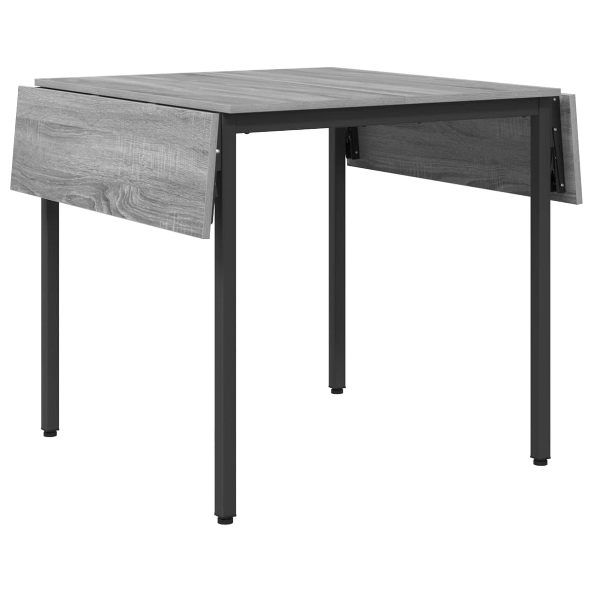 Išlenkiamas valgomasis stalas 120 x 81,5 x 75 cm Pilka Sonoma