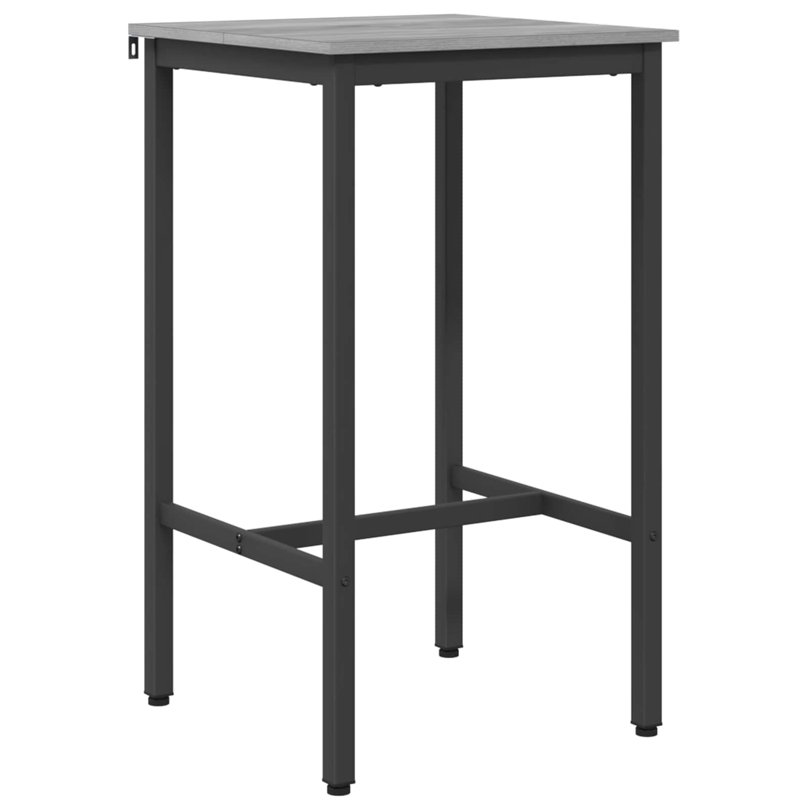 Baro stalas 52 x 52 x 110 cm Apdirbta mediena Pilka Sonoma