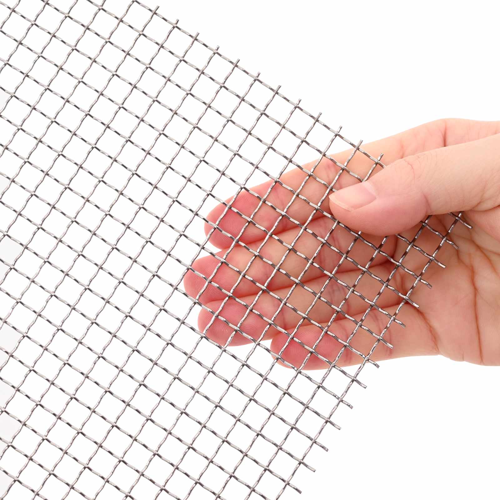 Tinklinis ekranas 80 x 500 cm 3 Mesh Nerūdijantis plienas 201