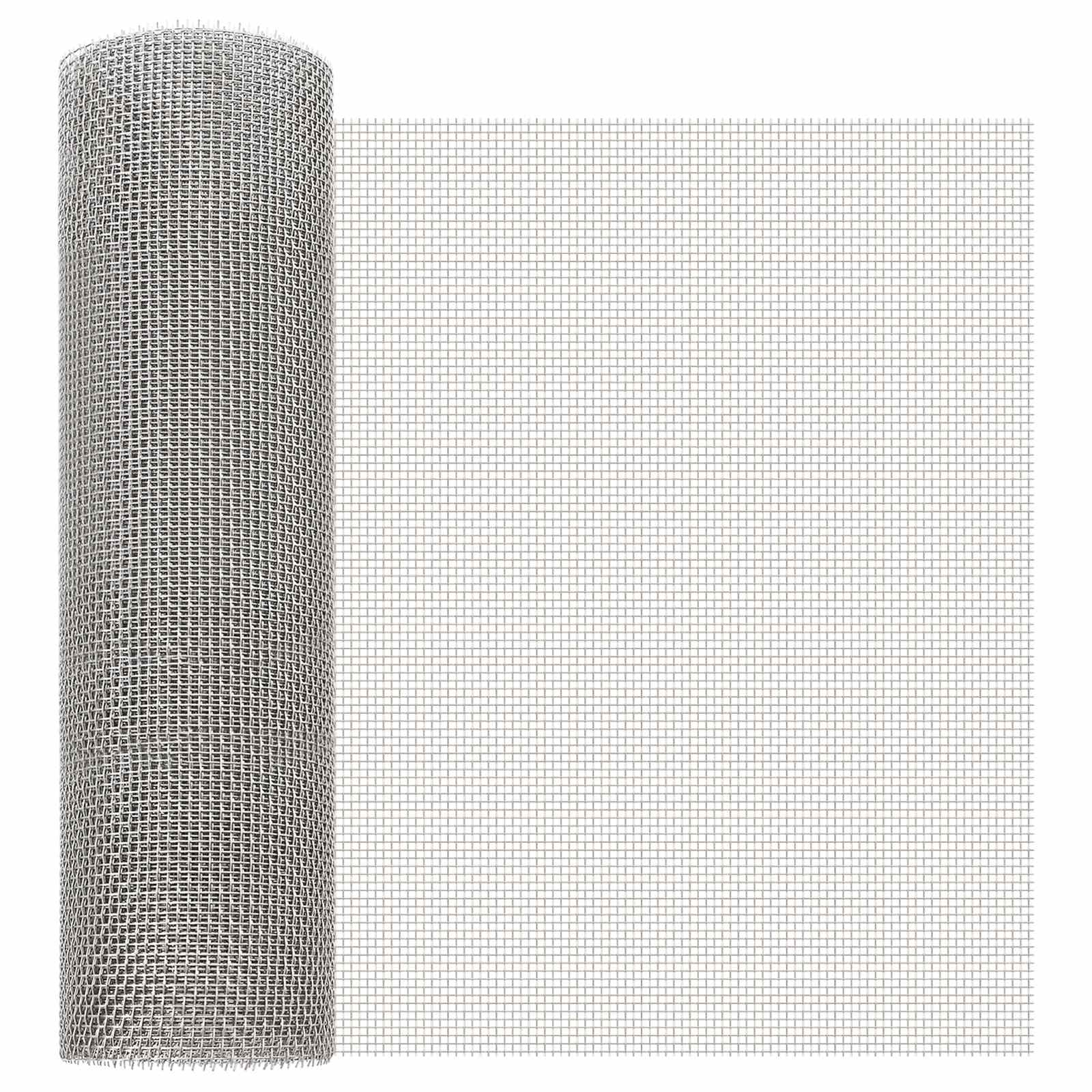 Tinklinis ekranas 40 x 500 cm 6 Mesh Nerūdijantis plienas 201