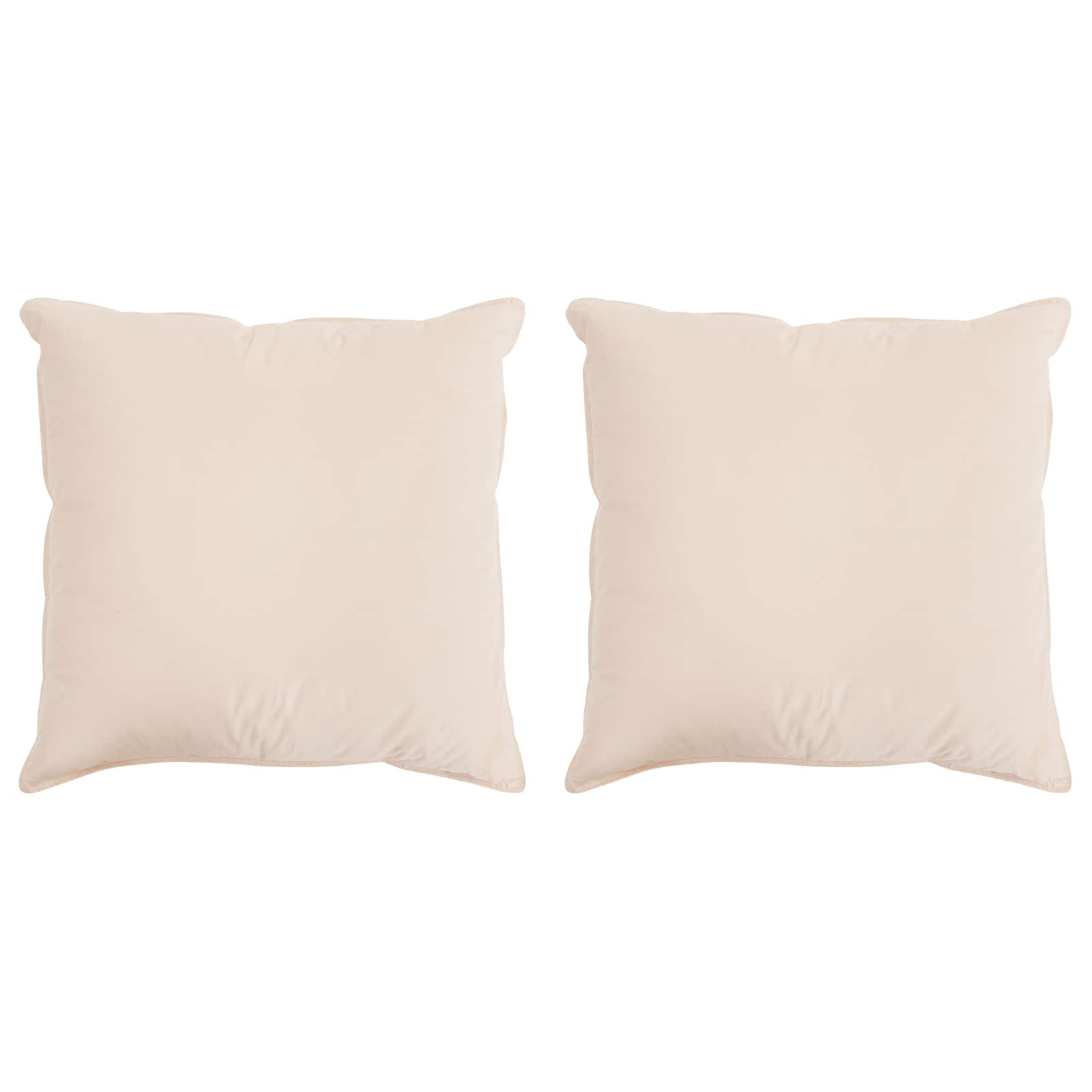 Pagalvė 2 pcs Smėlio 65 x 65 cm Kapokų pluoštas