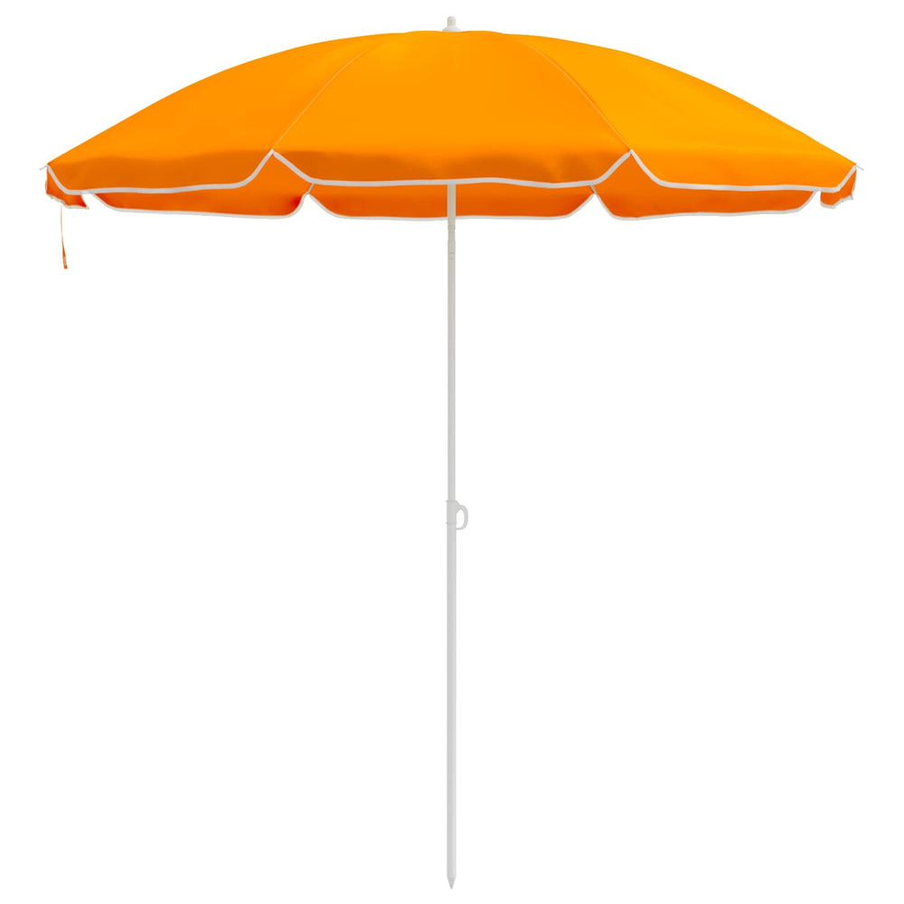 Sodo skėtis 240 cm 170T poliesteris Oranžinė